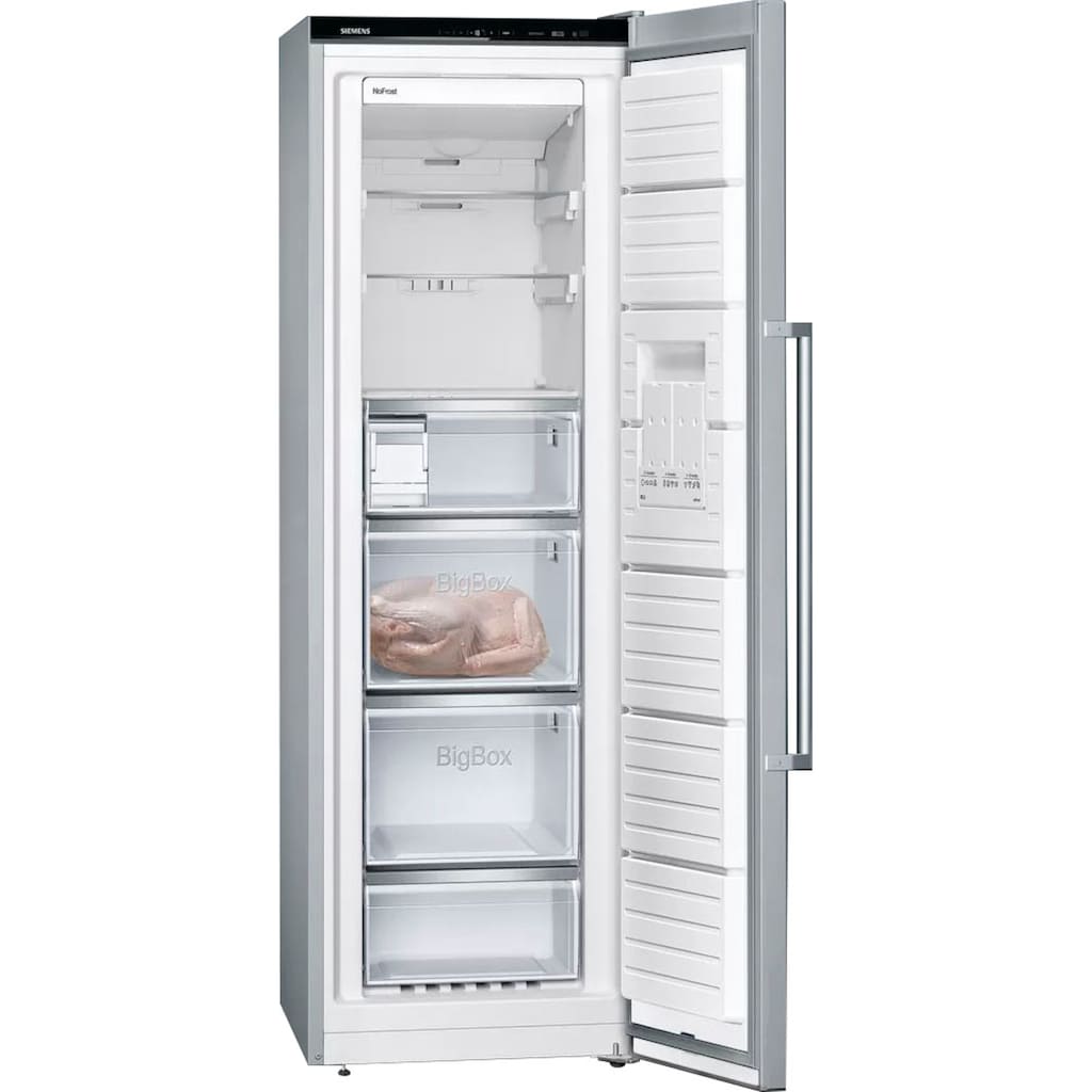 SIEMENS Gefrierschrank »GS36NAEP«, iQ500, 186 cm hoch, 60 cm breit