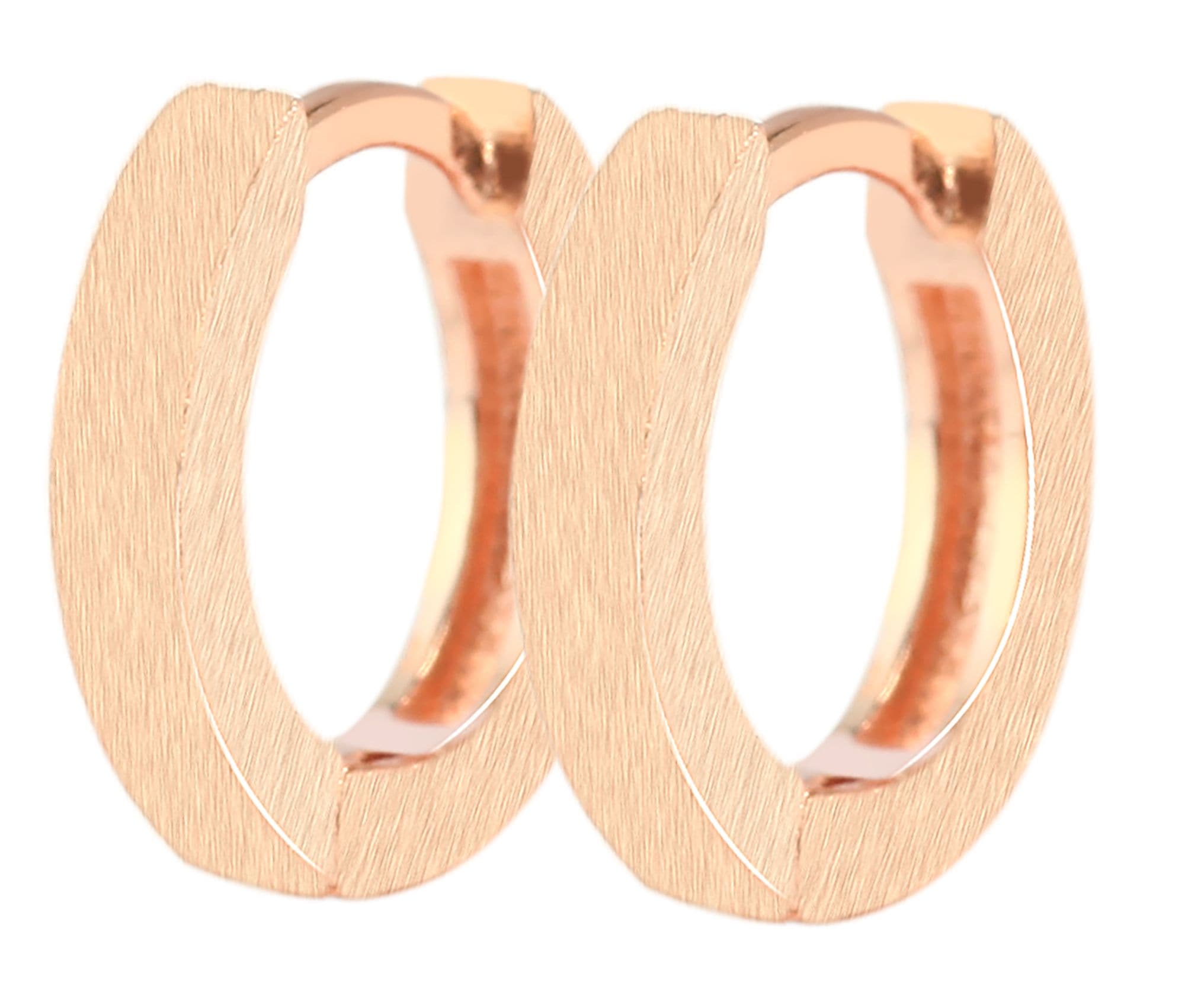 Adelia´s Paar Creolen »Damen Ohrringe ¿ Klappcreole aus 925 Silber«