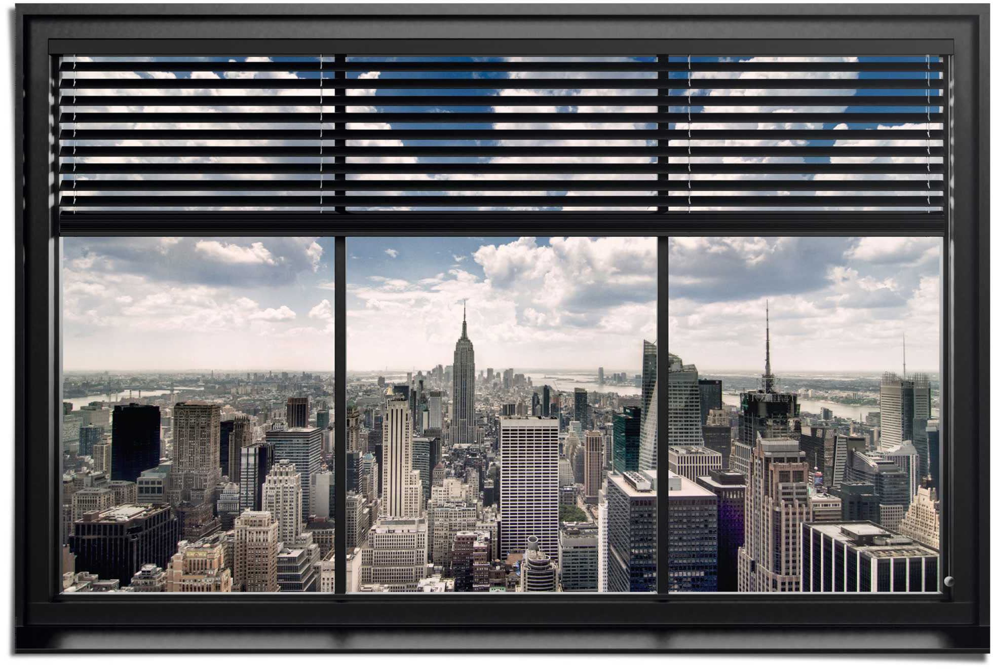 Reinders! Poster »New York Fensterblick«, (1 St.)