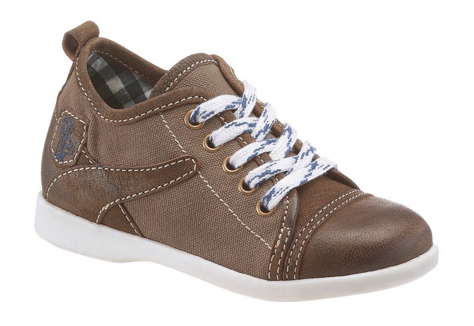 Spieth & Wensky Schnürschuh, im sportlichen Design mit Lederkuppe