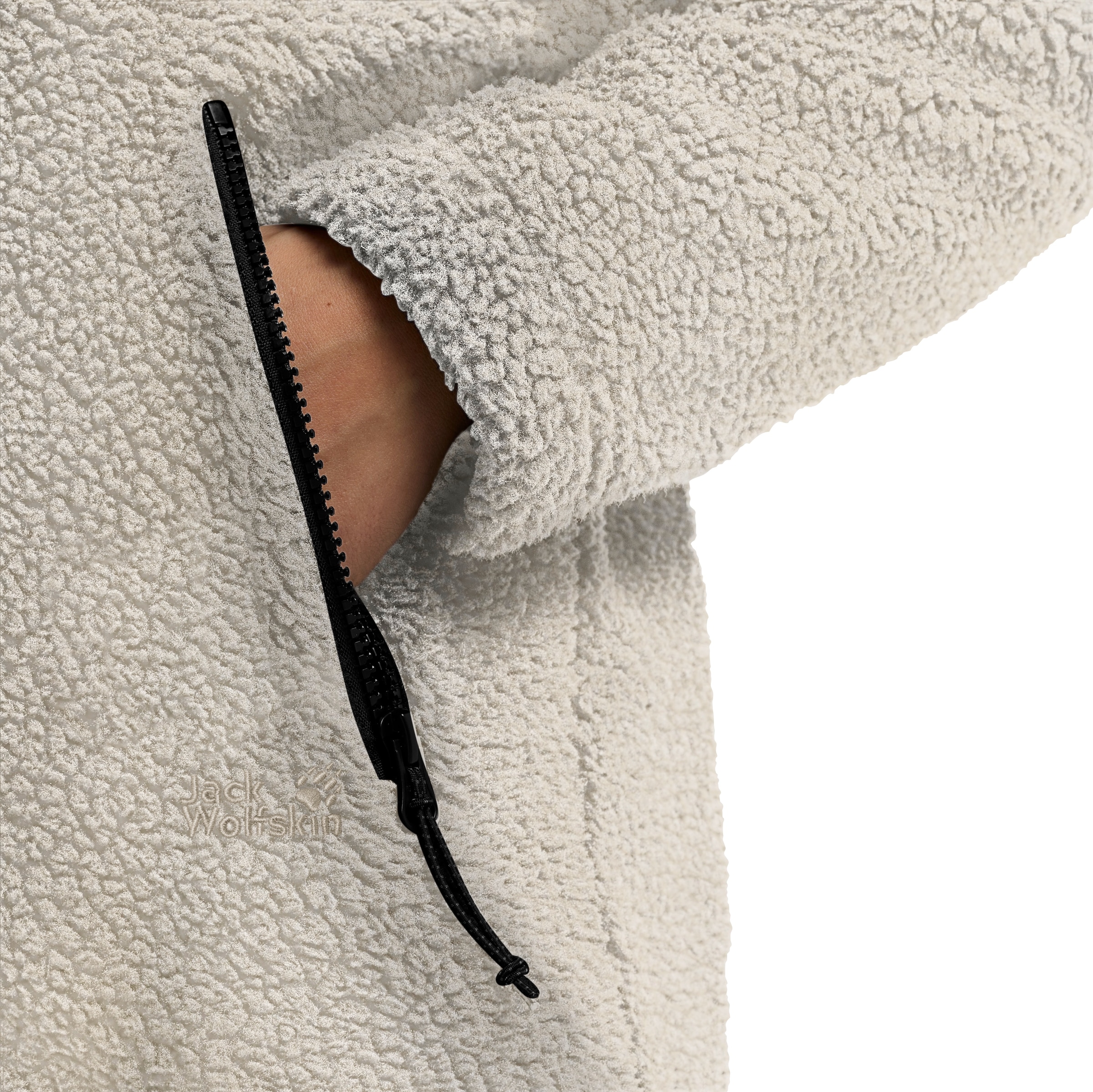 Jack Wolfskin Fleecejacke »STONE LITE JKT W«, Winddicht, atmungsaktiv, Übergangsjacke