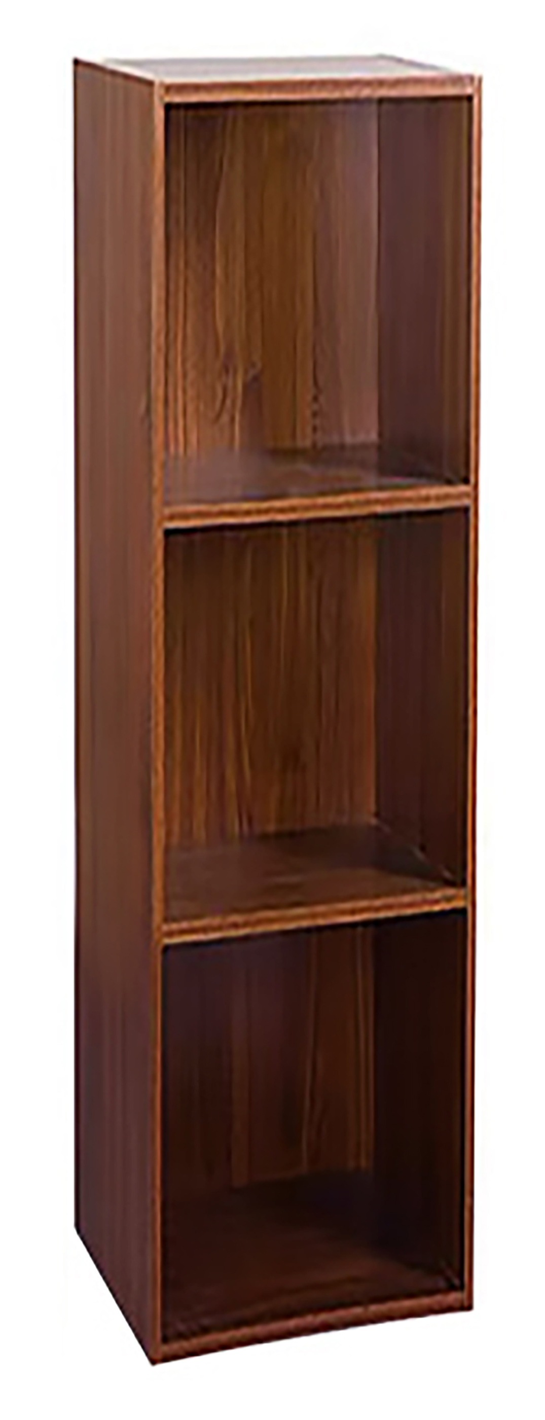 VCM Aktenregal »VCM Holzregal stehend | platzsparender Aktenschrank | Maße: H. 107 x B. 34 x T. 30 cm | Elegantes Regal stehend | Büroregal ¿ Offas 3 Fach«