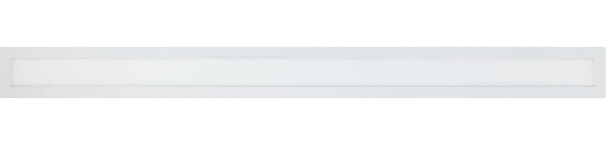 EGLO Deckenleuchte »Salobrena 1 Deckenlampe, LED-Panel, Kunststoff und Aluminium, Lampe« LED-Modul 1 Stk. Neutralweiß LED Panel, Deckenlampe, Deckenbeleuchtung, Küchenlampe 120 x 10 cm