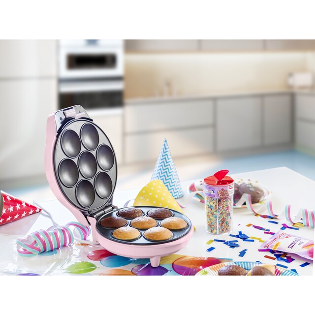bestron Cupcake-Maker »ACC217P Sweet Dreams«, 700 W, im Retro Design,  Antihaftbeschichtung, Rosa jetzt bestellen bei OTTO