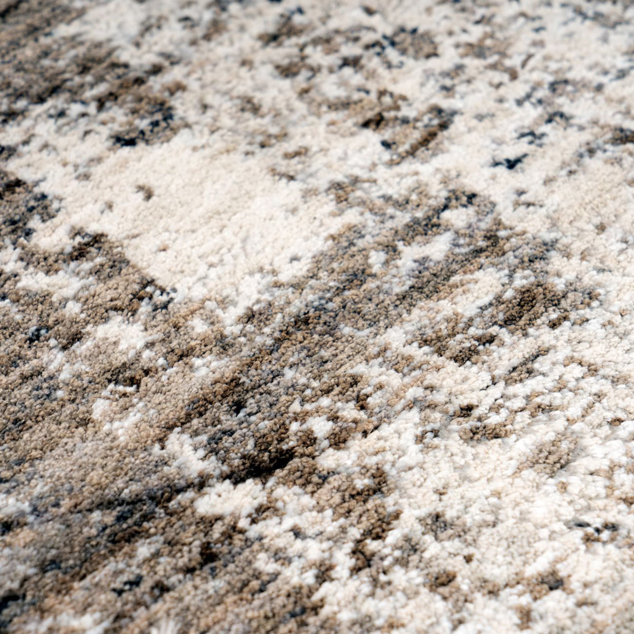 Kayoom Teppich »Amora 262« rechteckig 13 mm Höhe Kurzflor, Vintage, Hoch Tief Struktur, Wohnzimmer