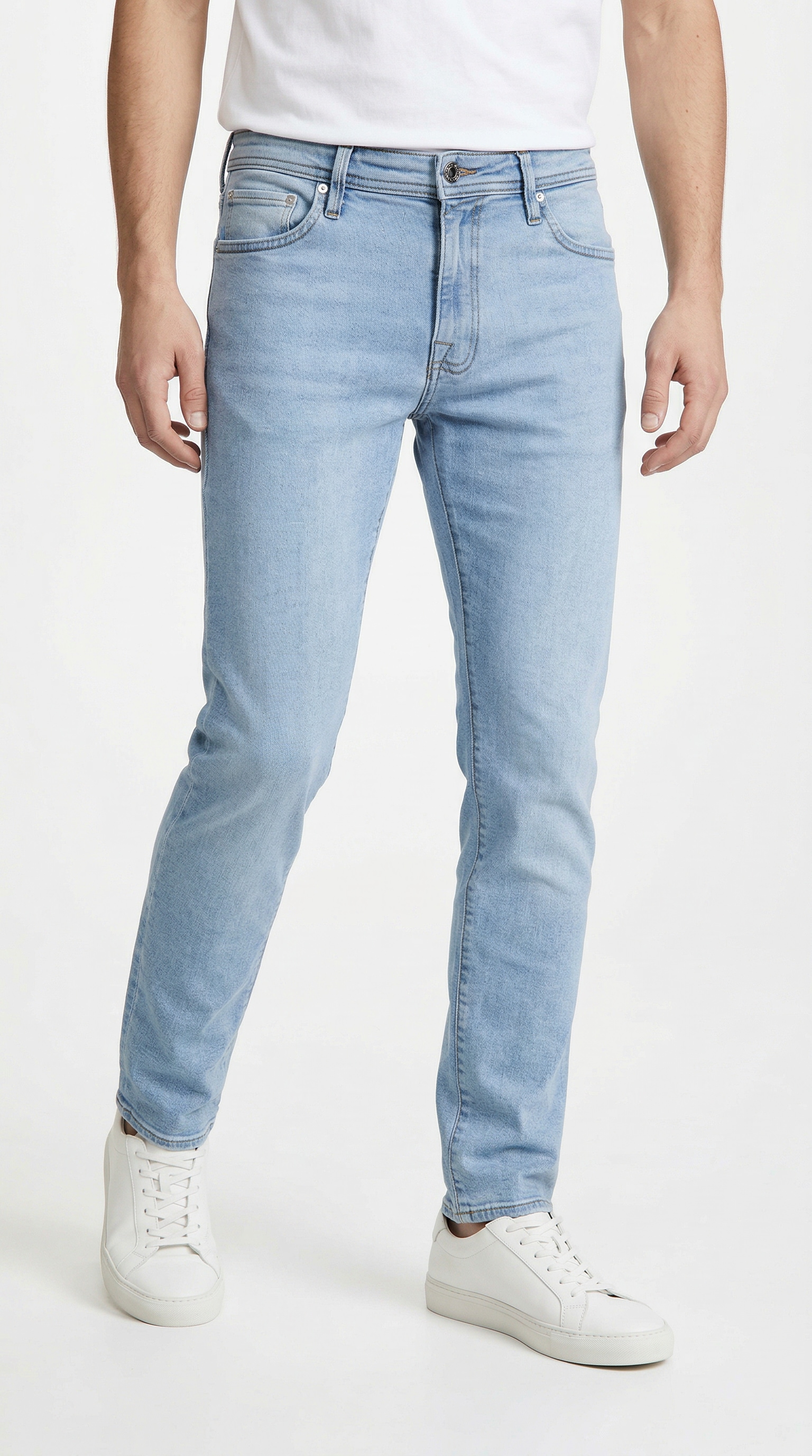 Jack & Jones Slim-fit-Jeans »JJIGLENN JJFELIX AM 446 NOOS« mit schmaler Beinform