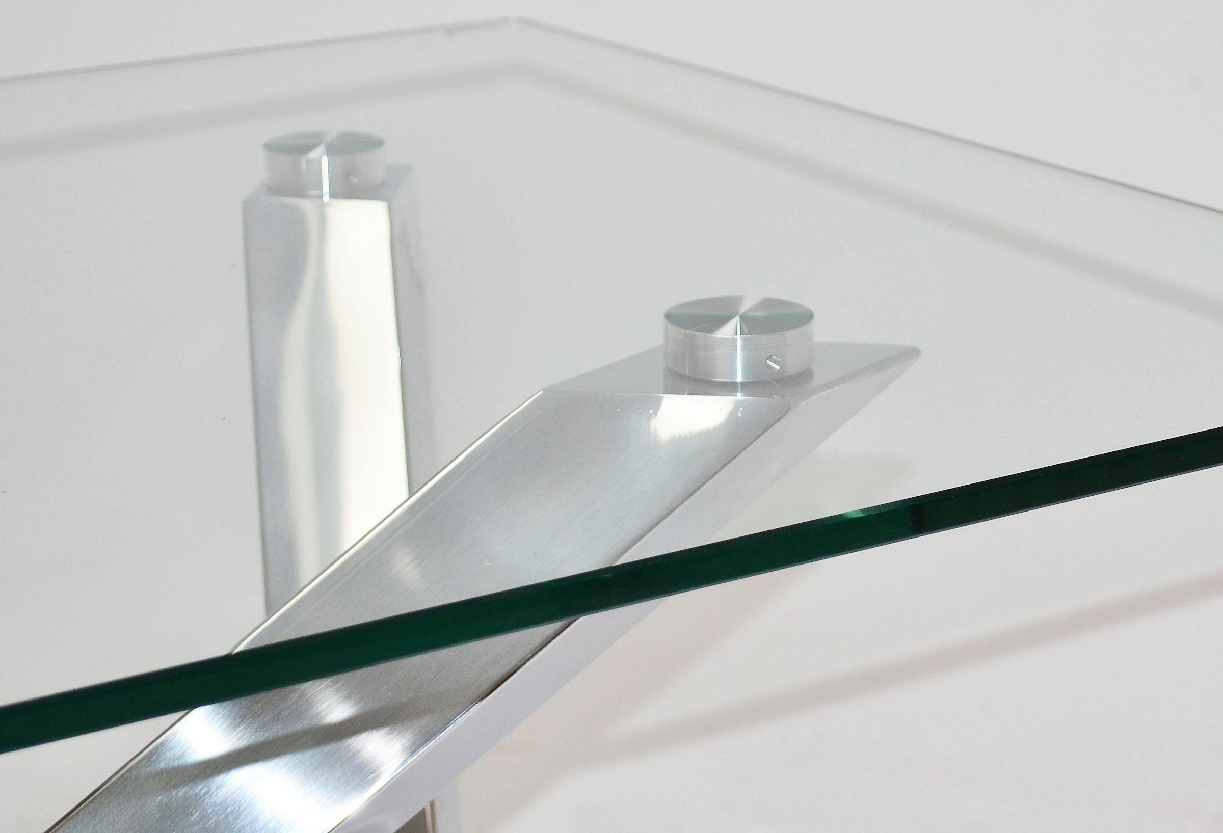 Leonique modernem Shop und aus »Micado«, OTTO Chrom Glasplatte Couchtisch mit Untergestell rechteckiger Online