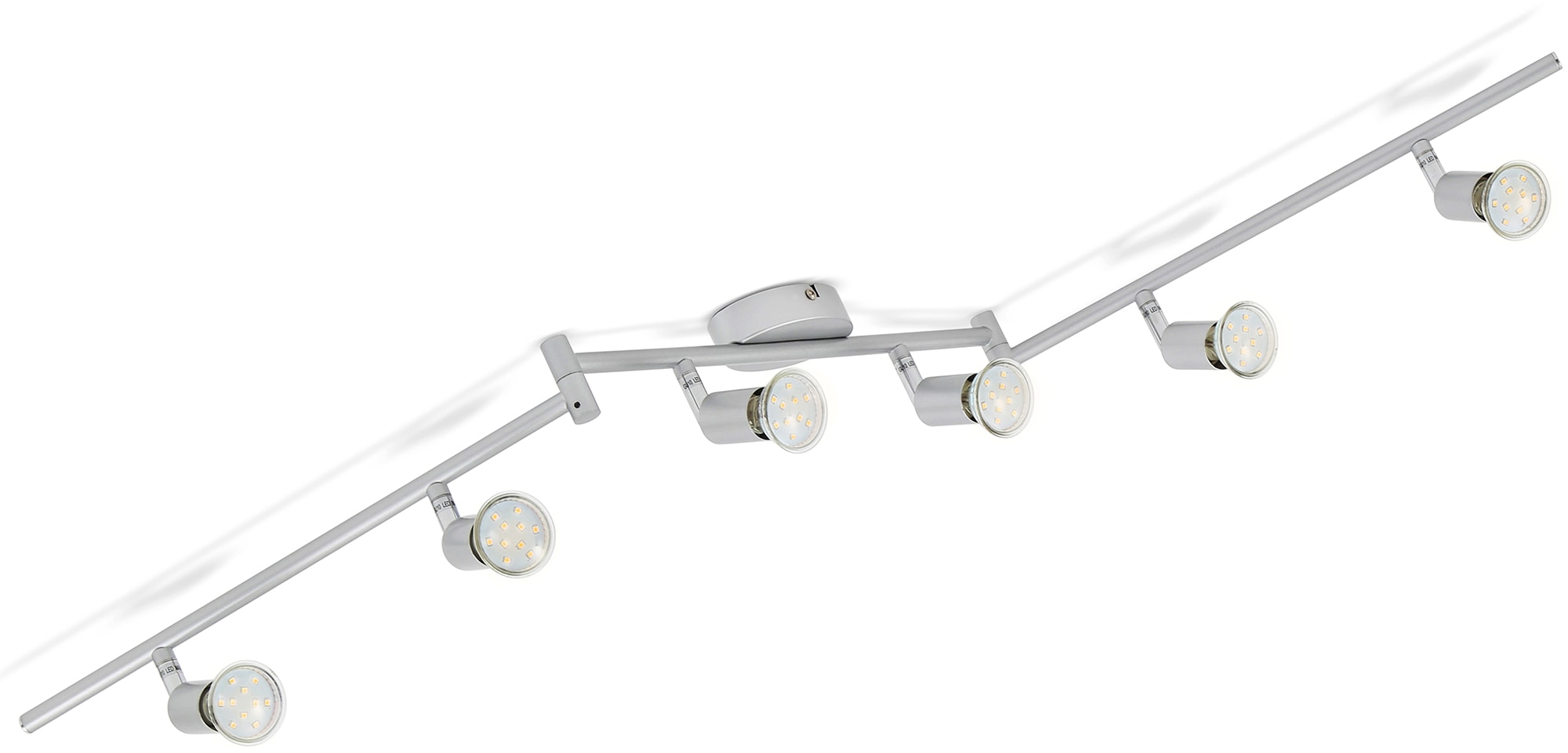 B.K.Licht LED Deckenspots, 6 flammig-flammig, LED Deckenleuchte, schwenkbar,  Spots, inkl. 6x GU10 Leuchtmittel im OTTO Online Shop