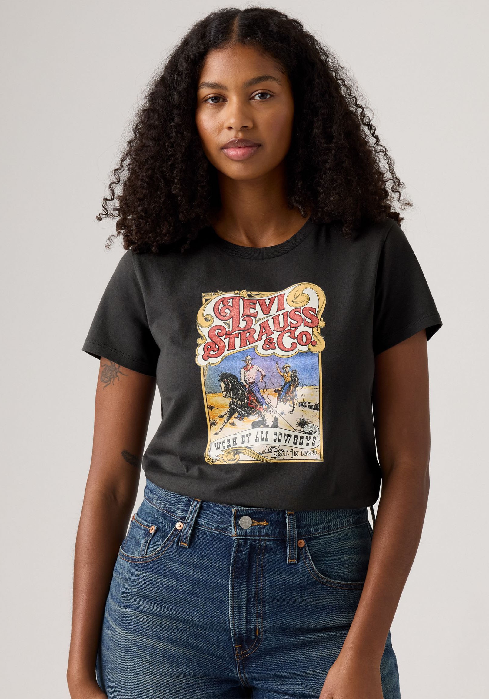 Levi's® T-Shirt »LV T-Shirt THE PERFECT TEE NEUTRALS«