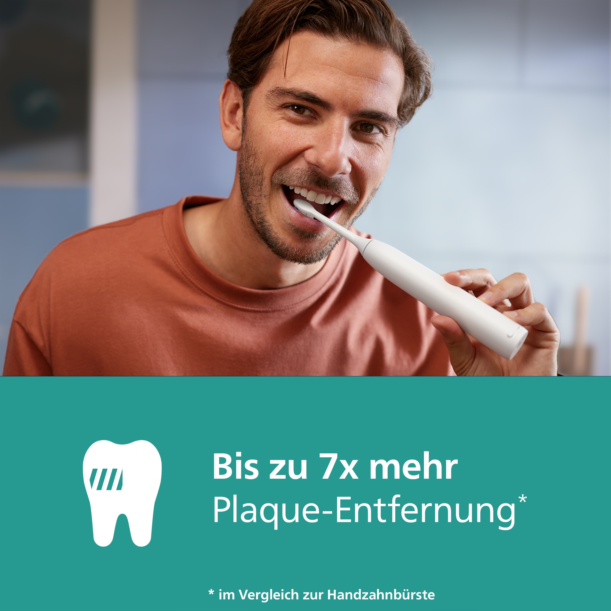 Philips Sonicare Elektrische Zahnbürste »Series 5300«, 1 St. Aufsteckbürsten, mit Andruckkontrolle, 2 Intensitätsstufen, inkl. Ladegerät, Reiseetui