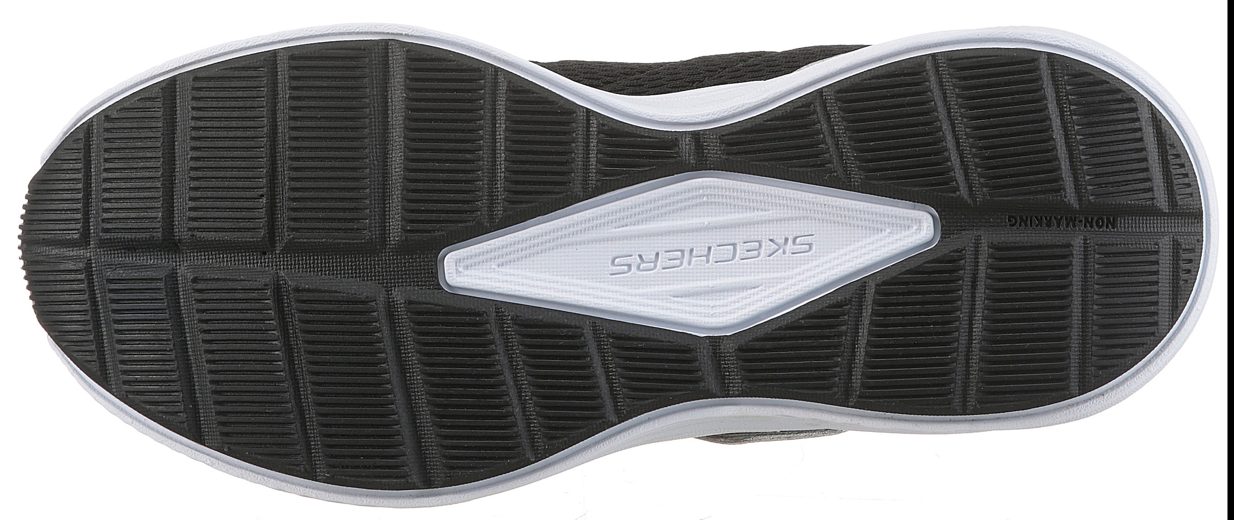 Skechers Sneaker »MICROSPEC TREAD«, Freizeitschuh mit Klettverschluss, Größenschablone zum Download