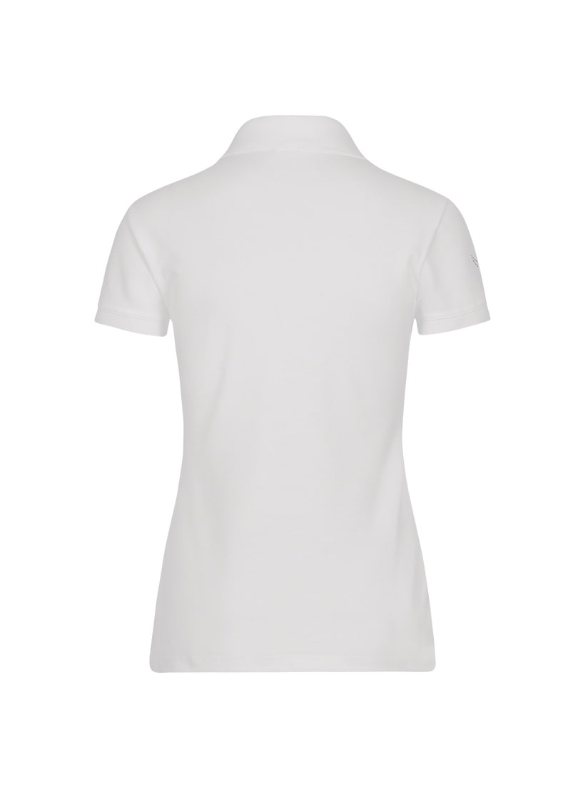 Trigema Poloshirt »TRIGEMA Poloshirt mit Kristallsteinen«, (1 tlg.)