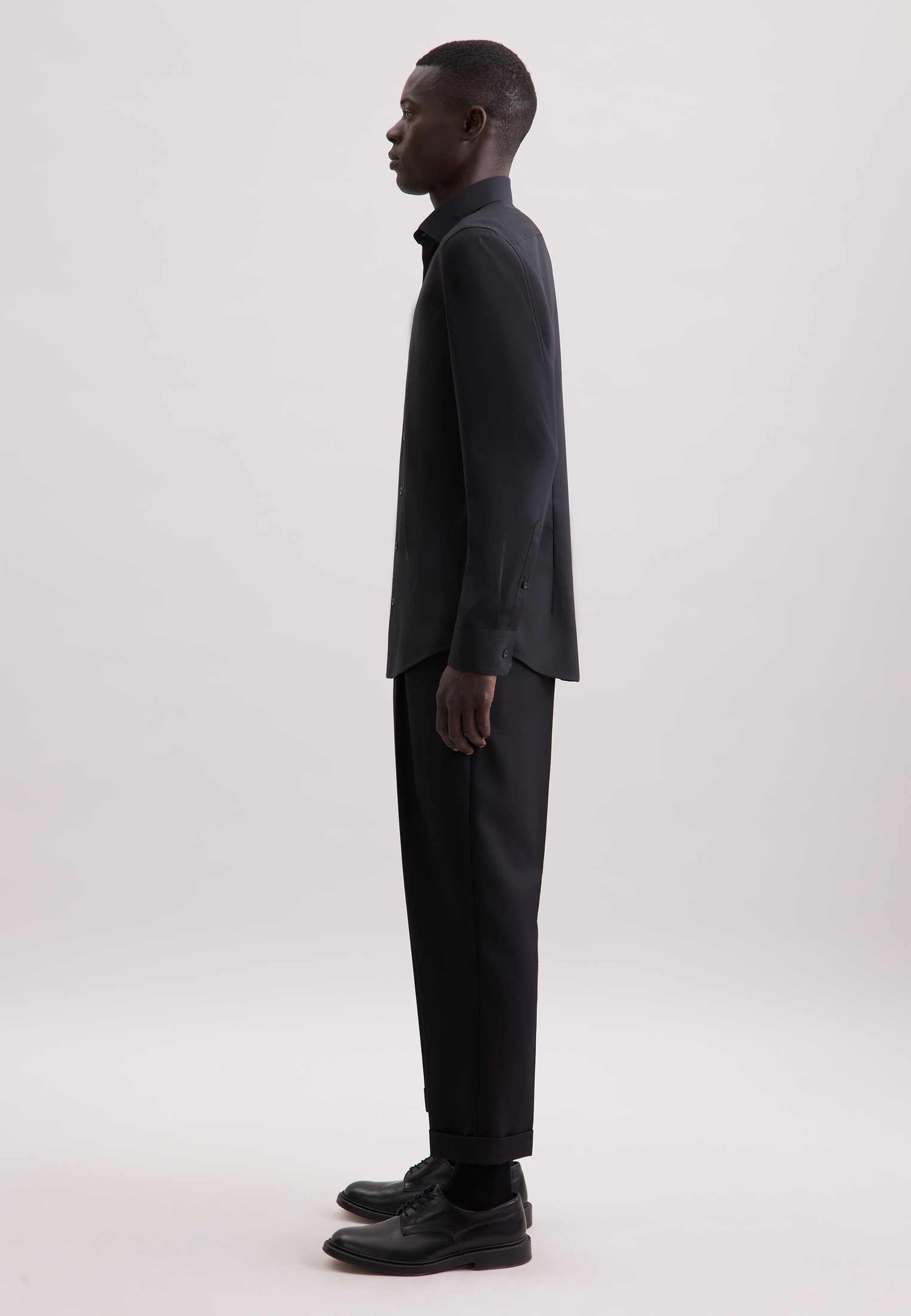 seidensticker Businesshemd »Schwarze Rose« Slim 1/1 Kentkragen Uni