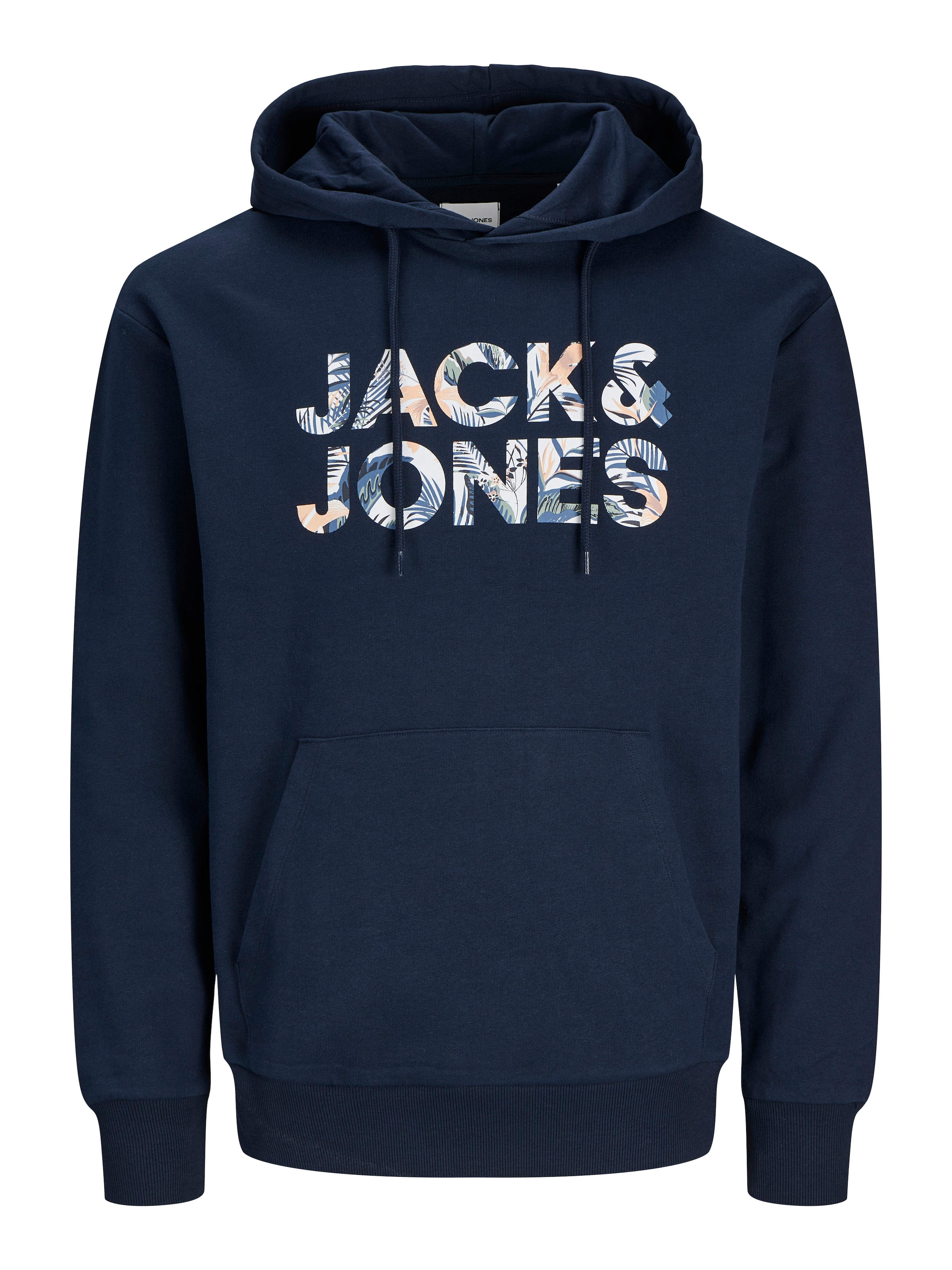 Jack & Jones Kapuzensweatshirt »JJEBRYAN CORP LOGO SWEAT HOOD NOOS«, mit Logo Druck