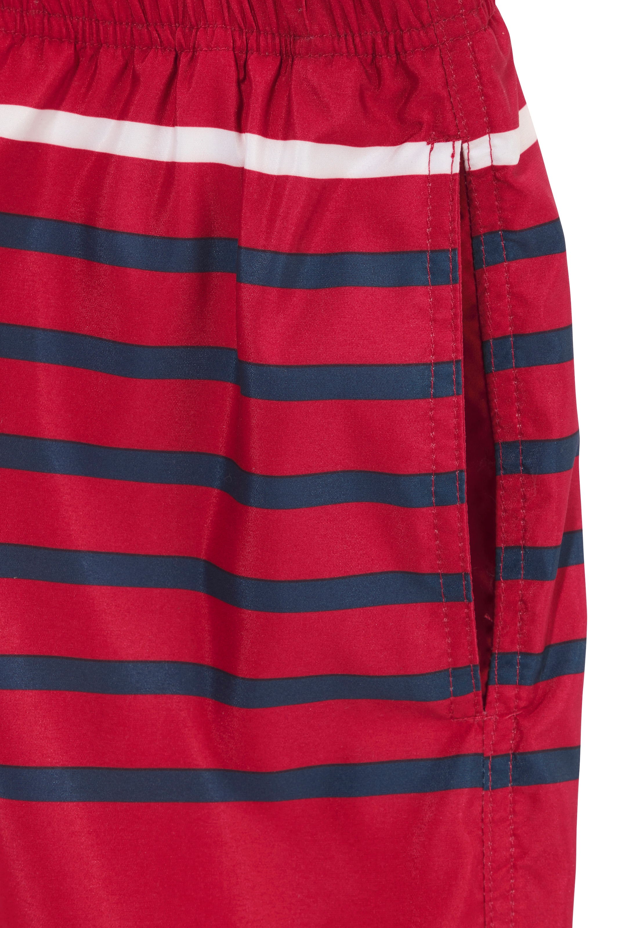 John Devin Badeshorts mit platziertem Streifendesign