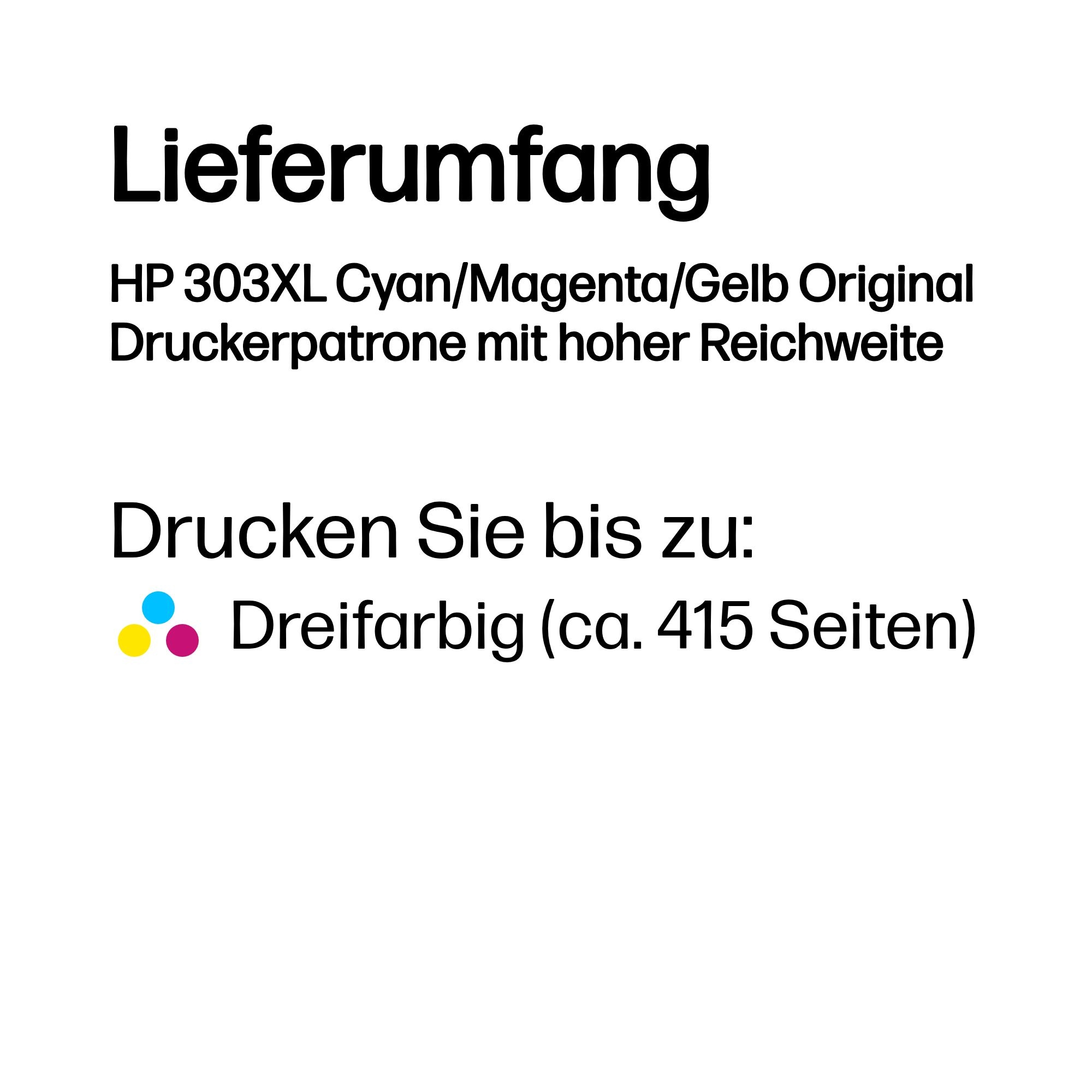 HP Tintenpatrone »303XL Tri-colour«