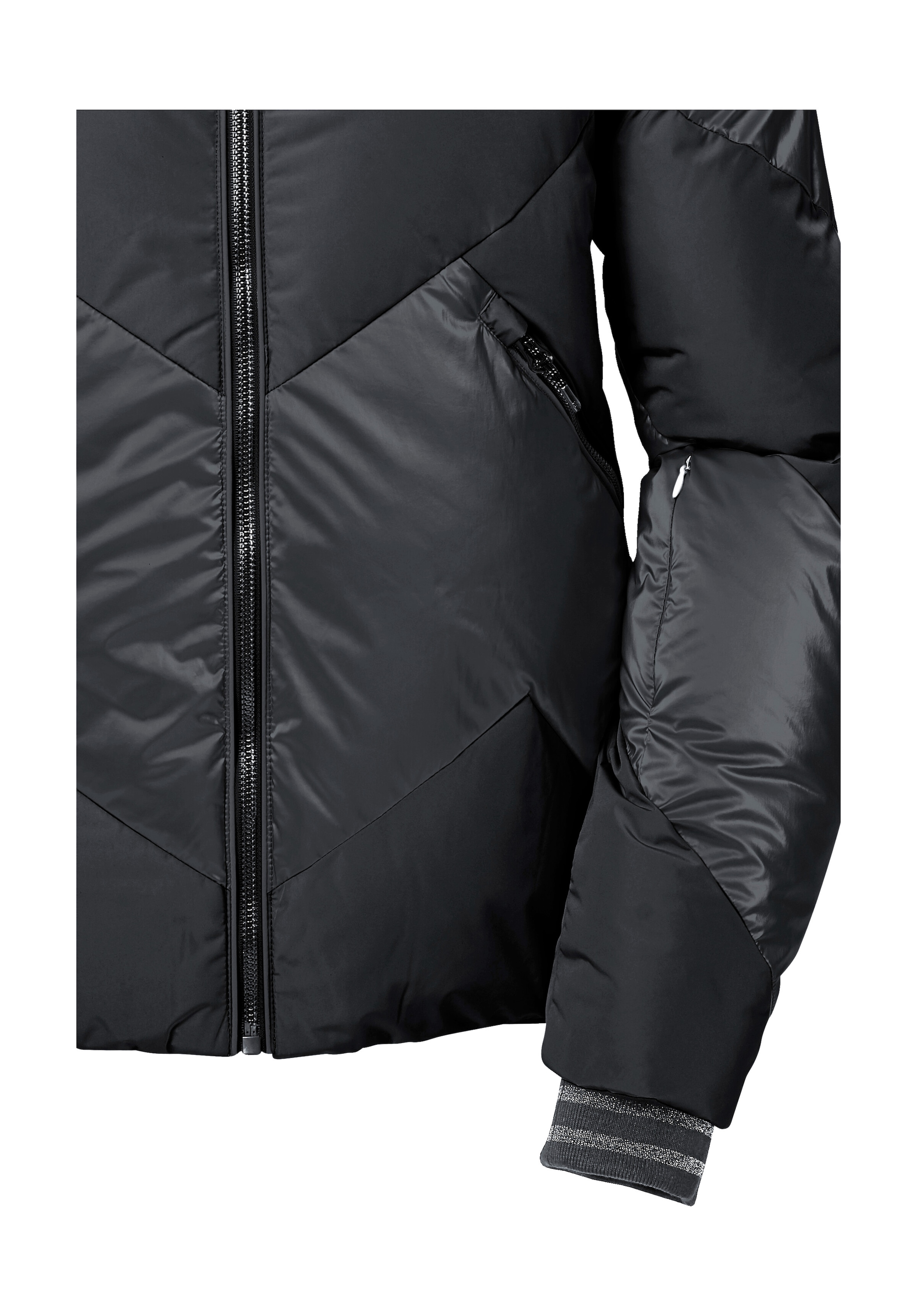 Killtec Skijacke »KSW 100 WMN SKI QLTD JCKT«, Winddichte, wasserabweisende Damenjacke mit abnehmbarem Schneefang