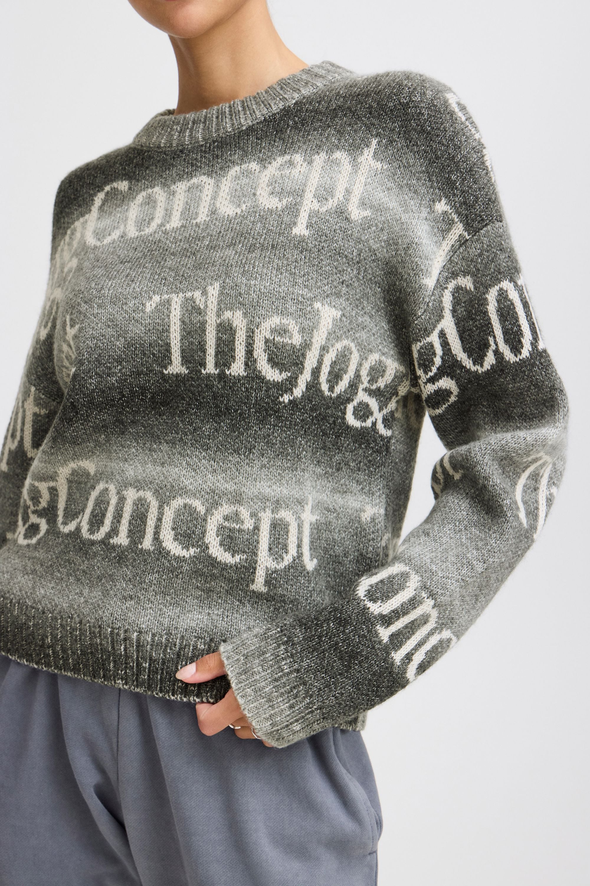 TheJoggConcept Strickfleece-Pullover »Strickpullover JCOBI PULLOVER«