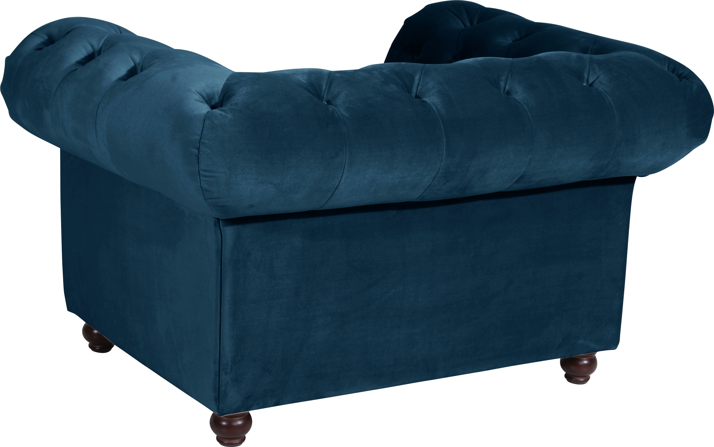 Max Winzer® Polstergarnitur »Old England Chesterfield, hochwertig und elegant«, (3 tlg.), mit edler Knopfheftung, 3-tlg.