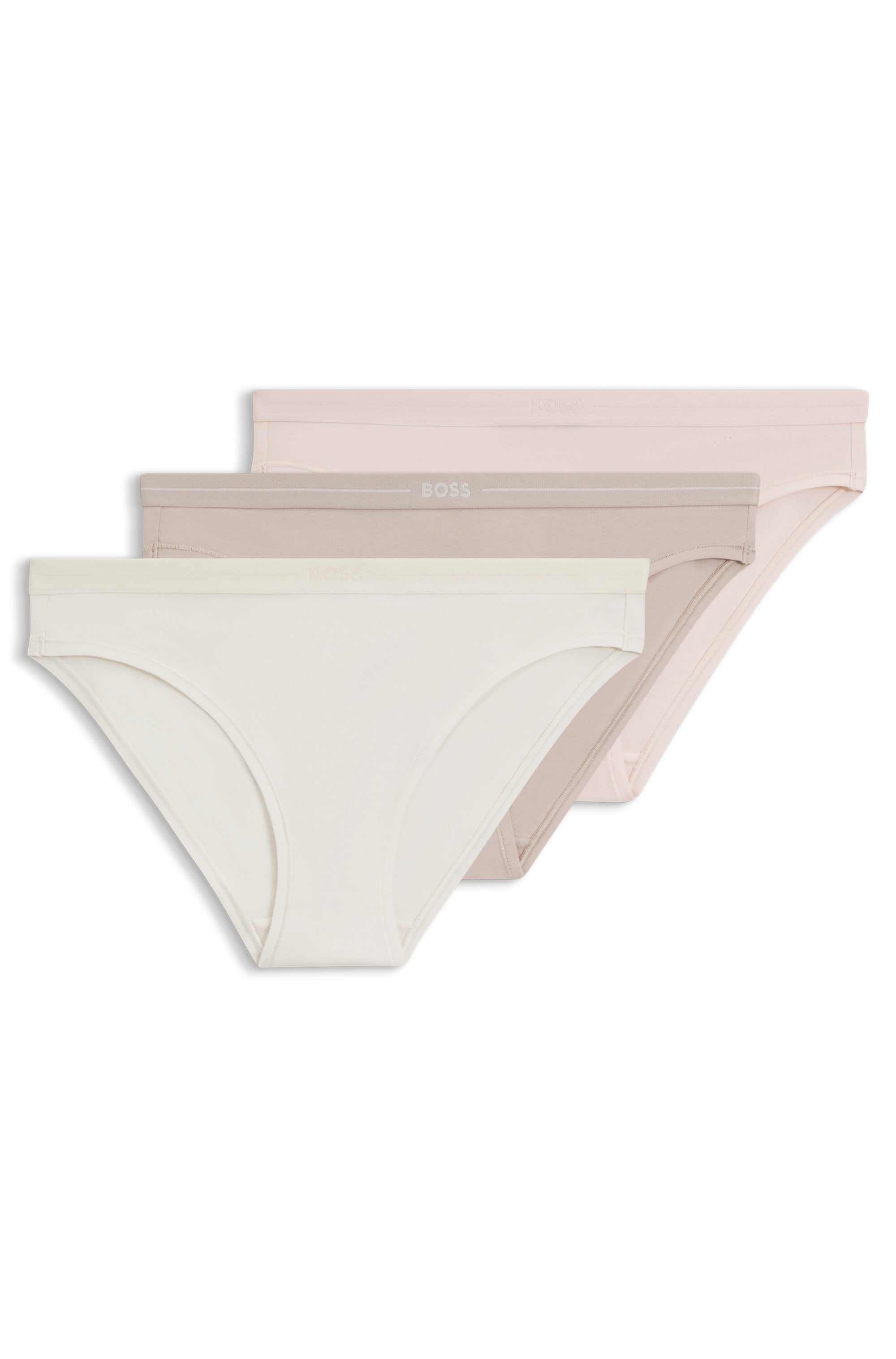 BOSS Slip »3P BRIEF« Packung, 3er, 3 Stk. mit elastischen Logobund
