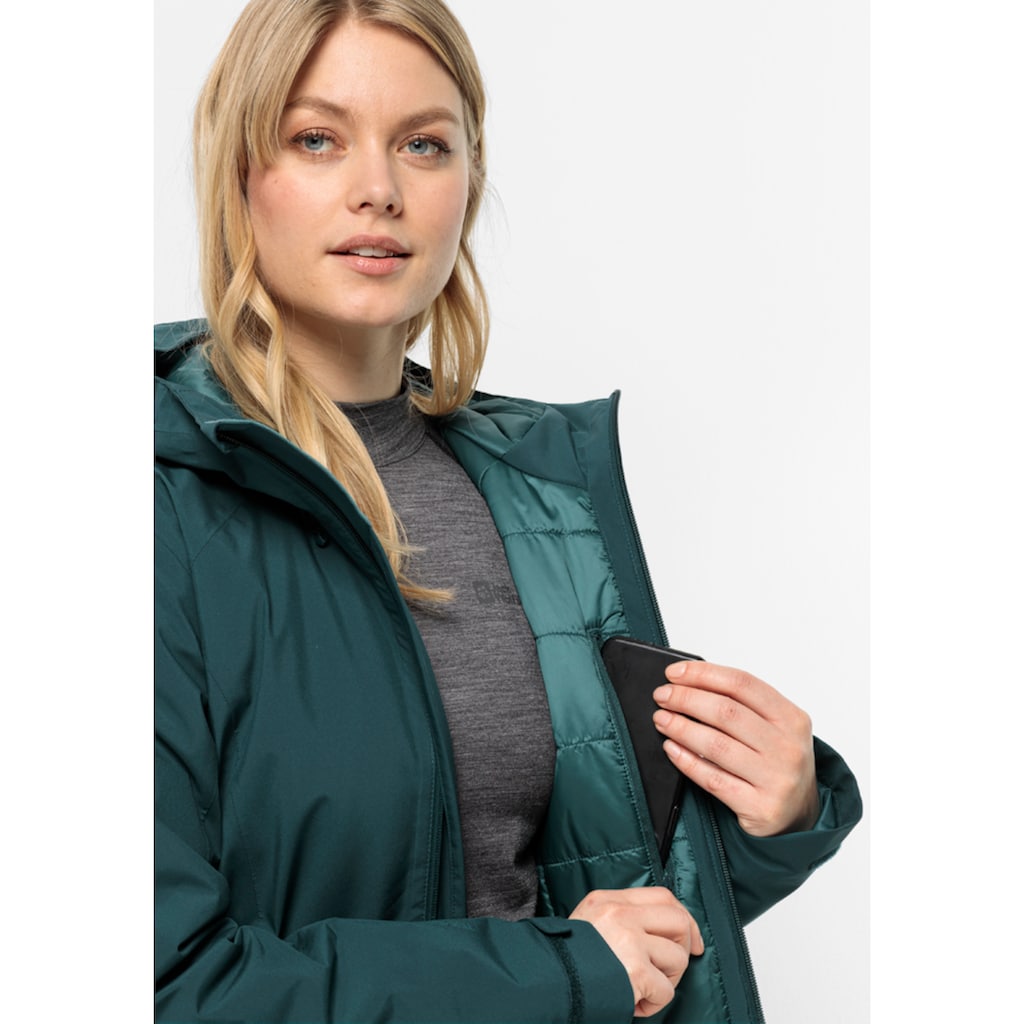 Jack Wolfskin Winterjacke »HEIDELSTEIN INS JKT W«, mit Kapuze