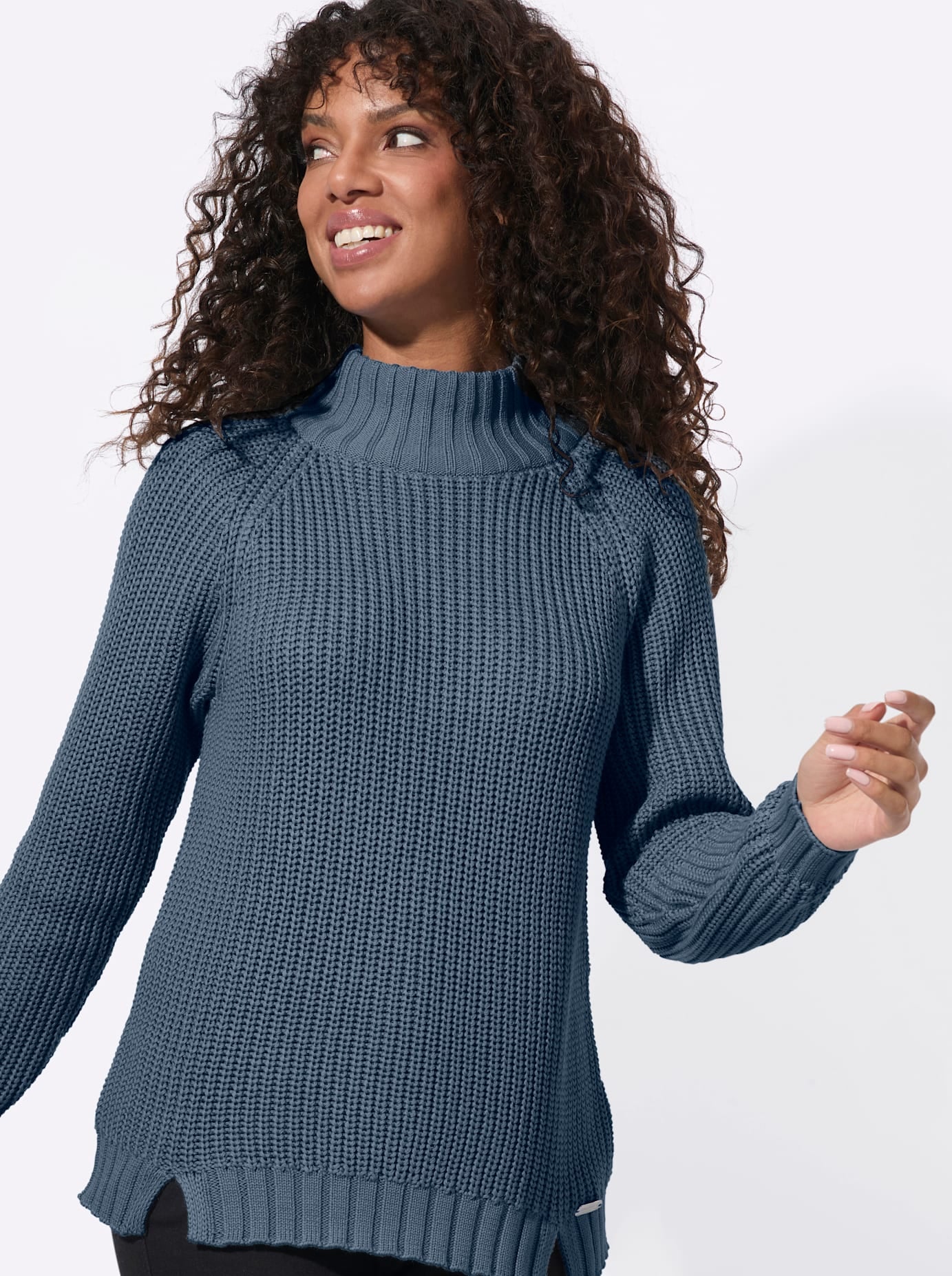 Casual Looks Stehkragenpullover »Stehkragen-Pullover«