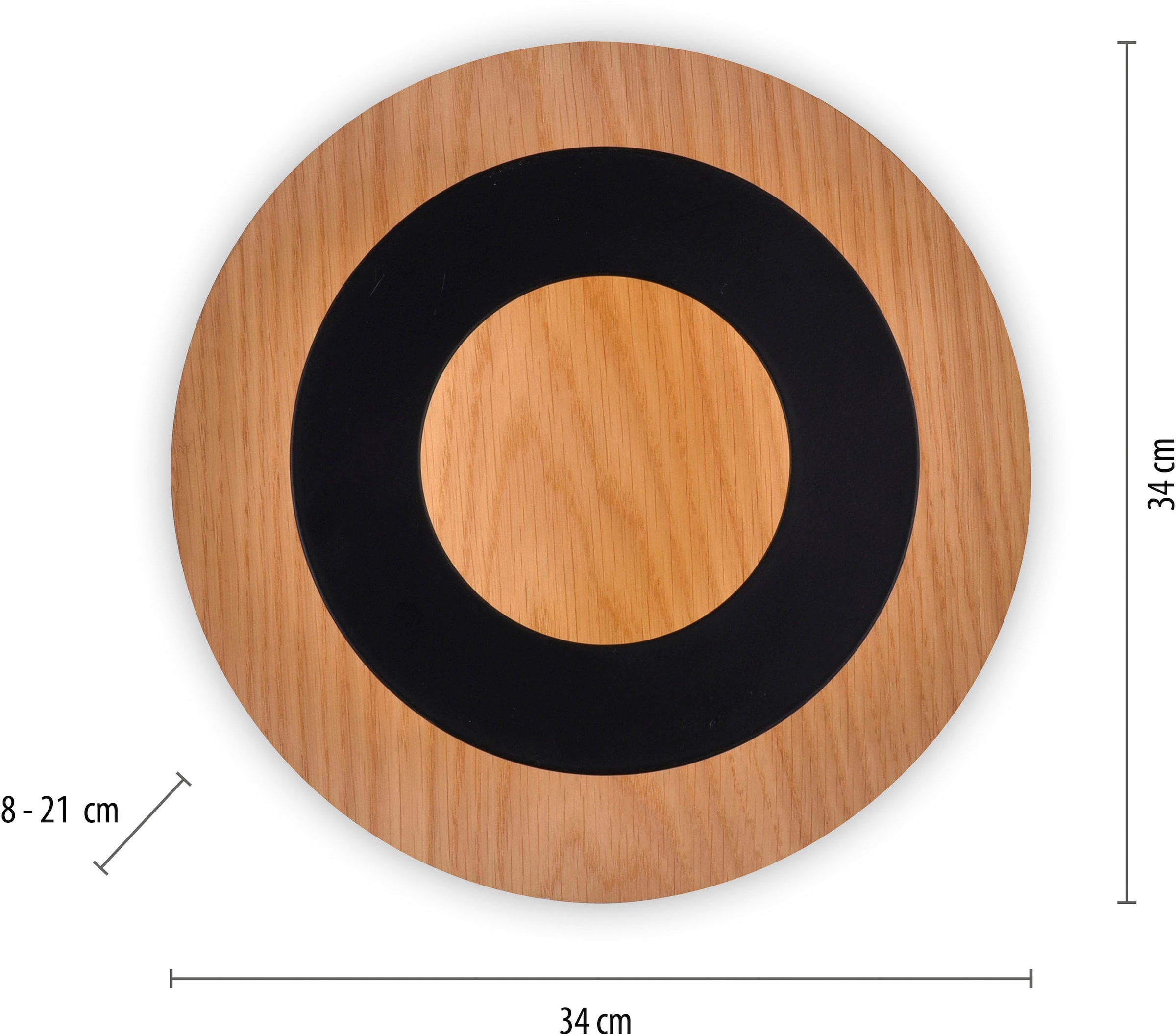 Paul Neuhaus Wandleuchte »NEVIS«, 1 flammig, Leuchtmittel LED-Board | LED fest integriert, LED
