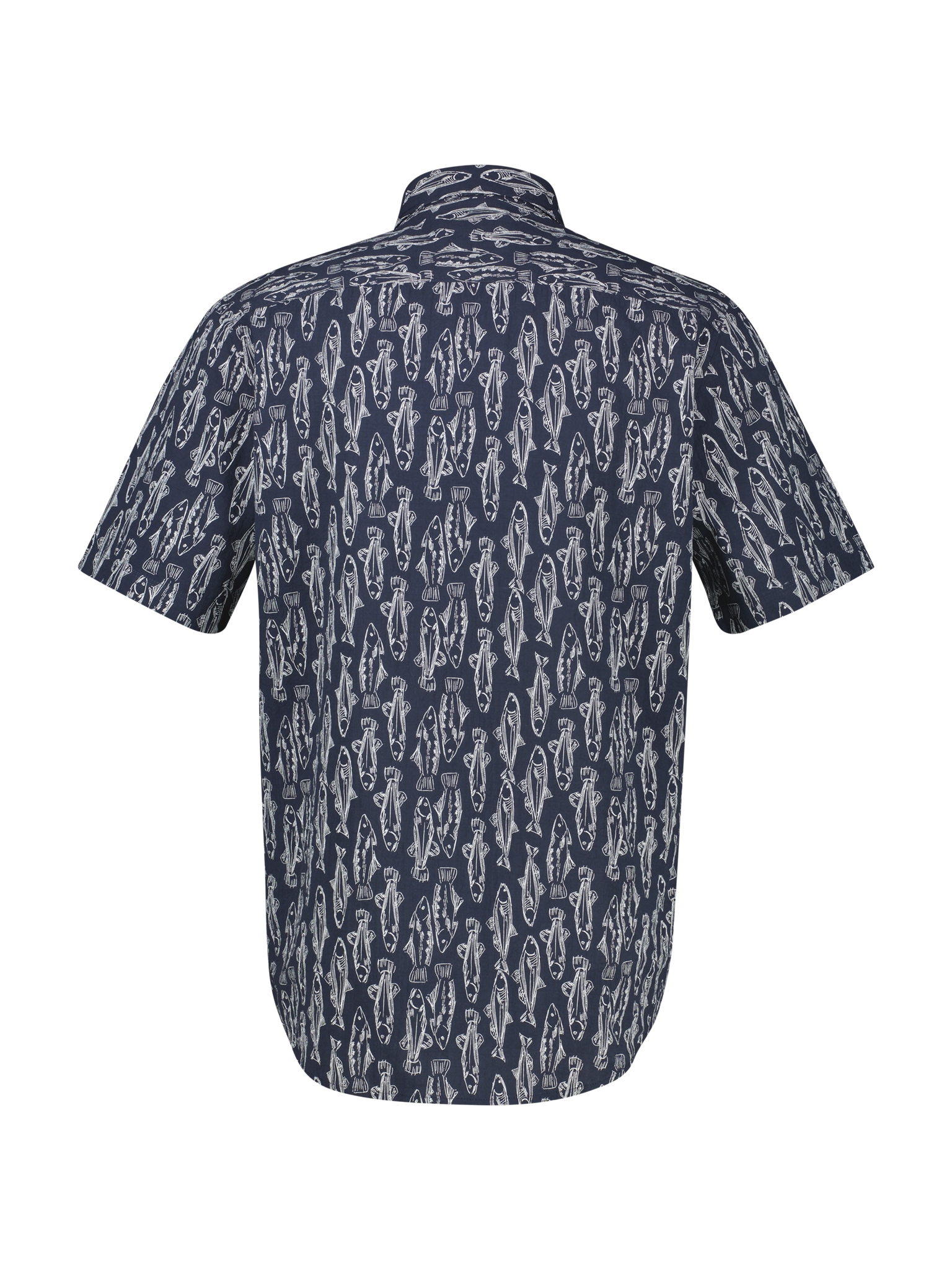 LERROS Kurzarmhemd mit Allover-Print