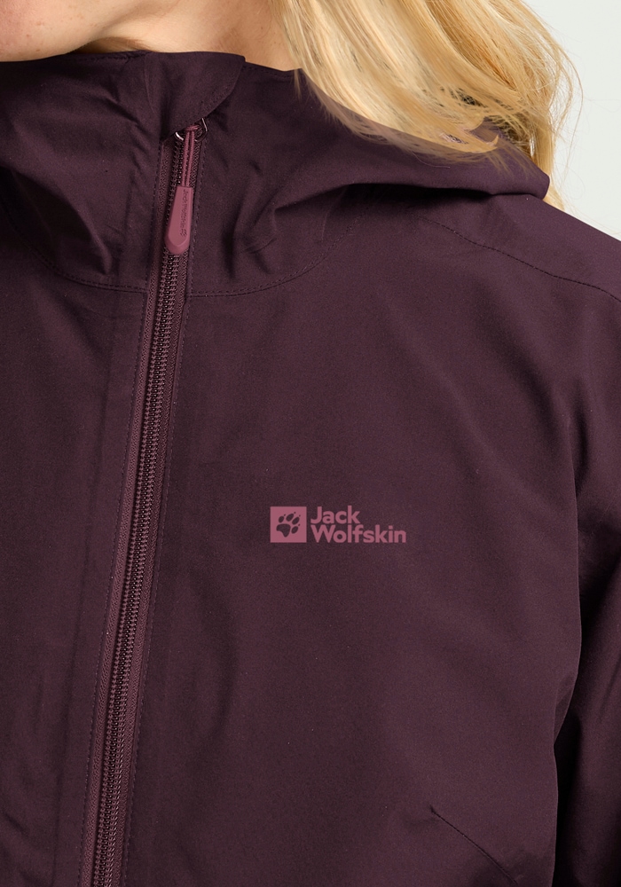 Jack Wolfskin 3-in-1-Funktionsjacke »MOONRISE 3IN1 JKT W«, mit Kapuze