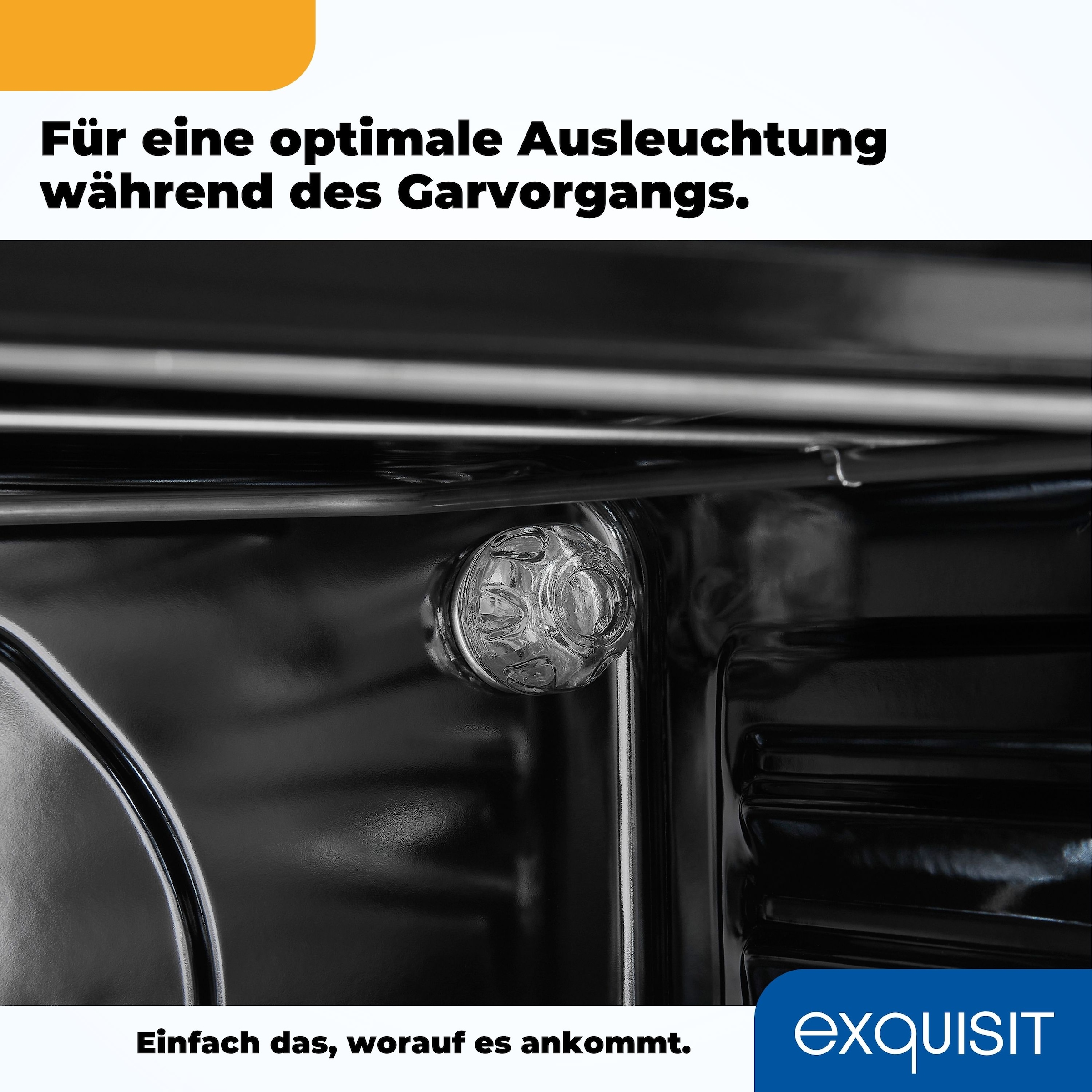 exquisit Backofen-Set »EBE 555-1.1« Set, 2 Stk. tlg.