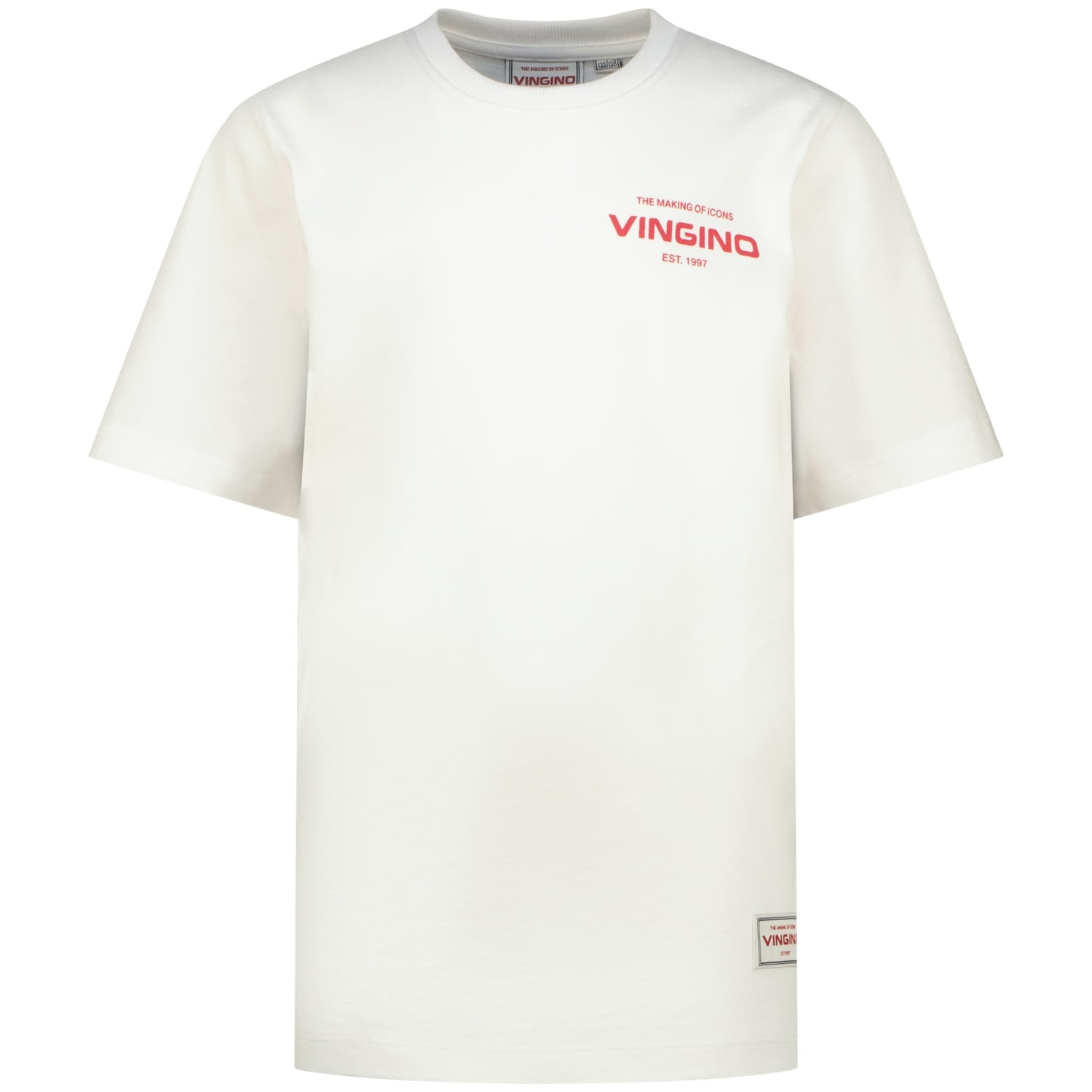 Vingino T-Shirt mit Front-Print und großen Rückenprint, for boys