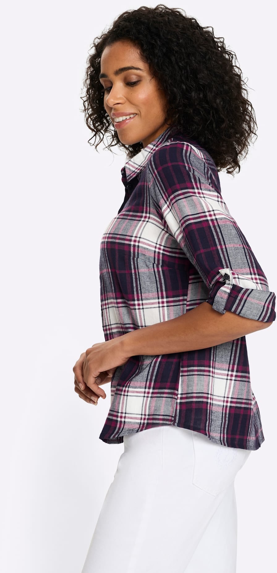 Classic Basics Flanellbluse