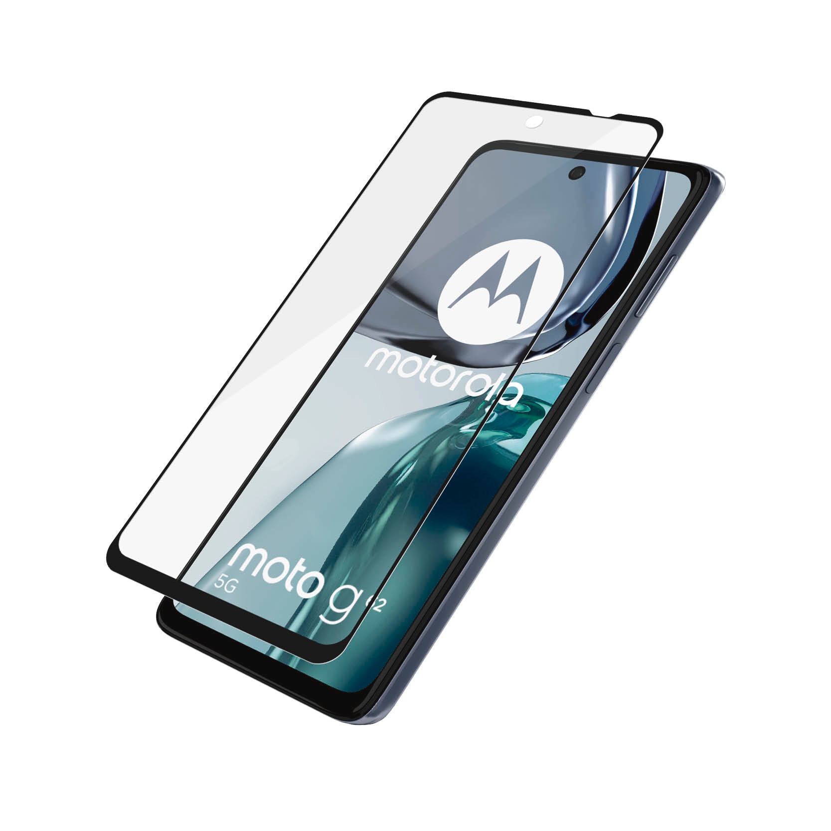 PanzerGlass Displayschutzglas »Screen Protector«, für Motorola moto g62 5G, Displayschutzfolie, Schutzfolie, Bildschirmschutz, kratz- & stoßfest