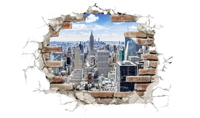 Komar Wandtattoo »Break Out NYC«, (Set, 1 St.), selbstklebend, rückstandslos abziehbar kaufen