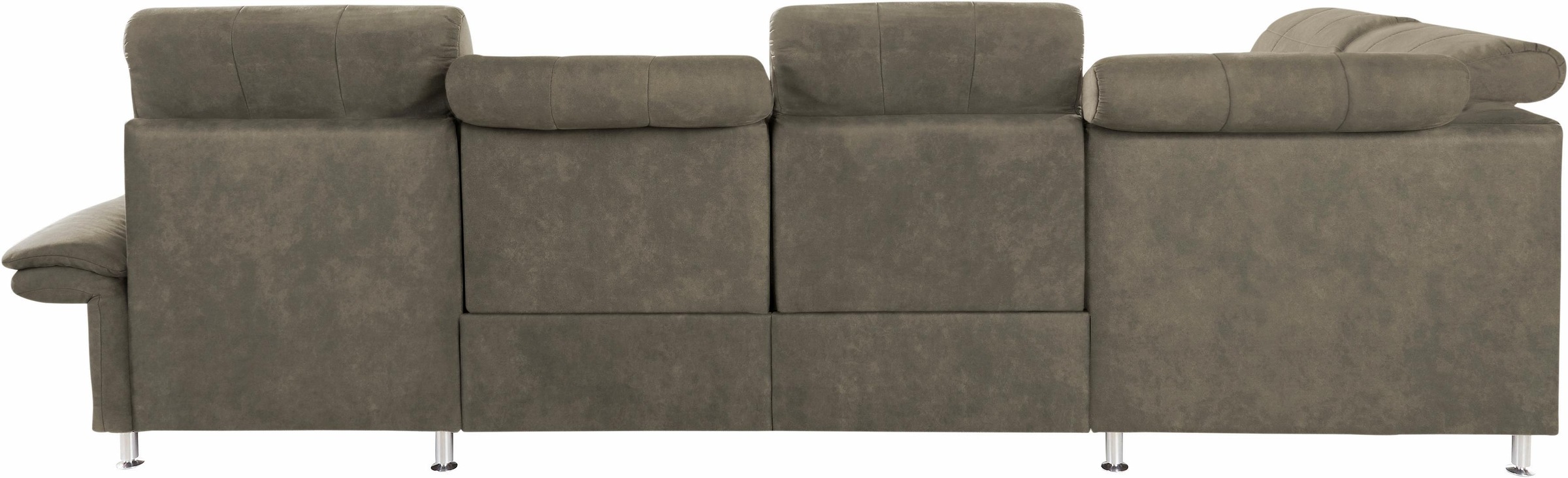 Places of Style Wohnlandschaft »Manhattan U-Form«, 2 Sitze mit elektrischer Relaxfunktion, verstellbare Armlehnen