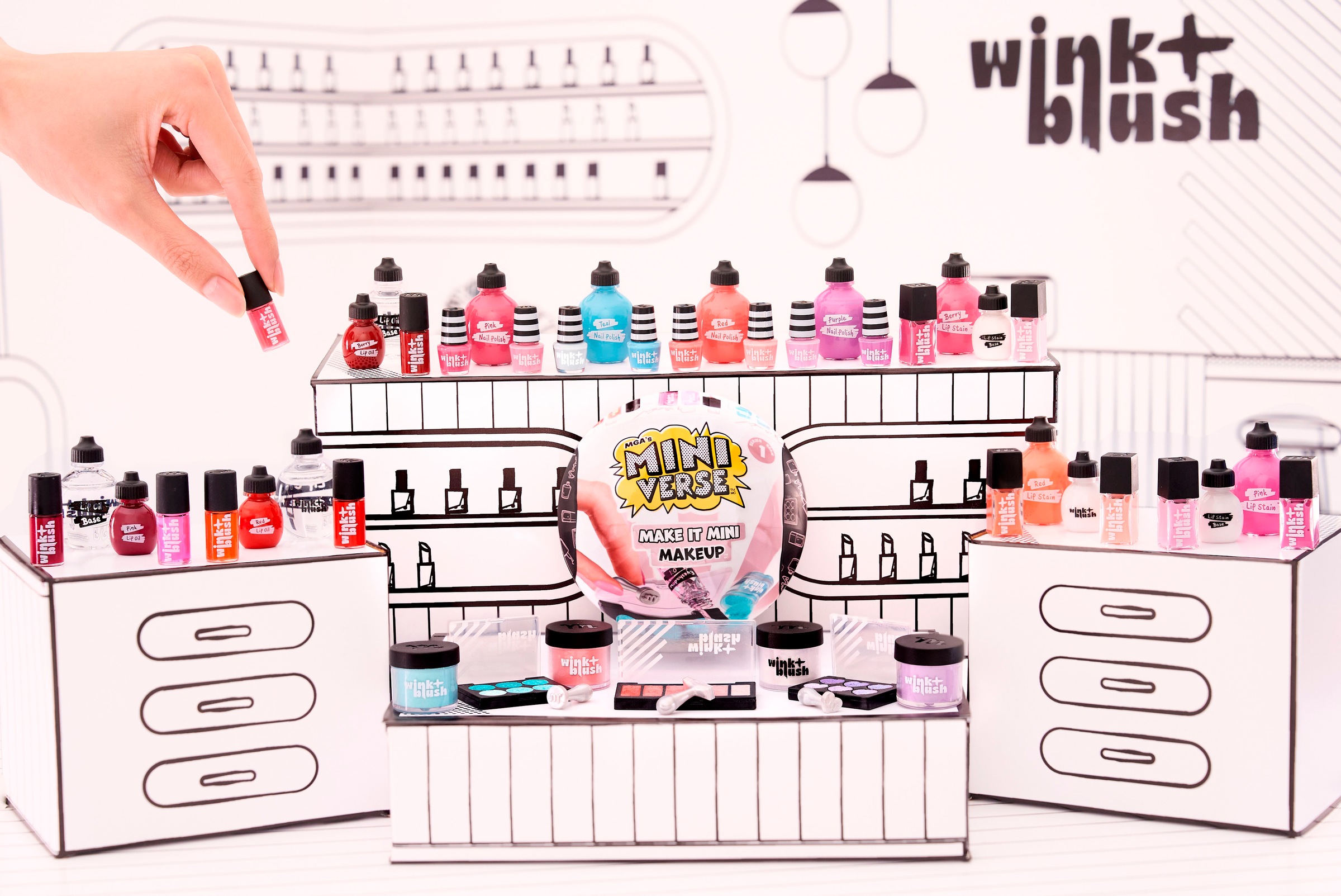 MGA ENTERTAINMENT Kreativset »MGA's Miniverse - Make It Mini Makeup«, sortierte Lieferung