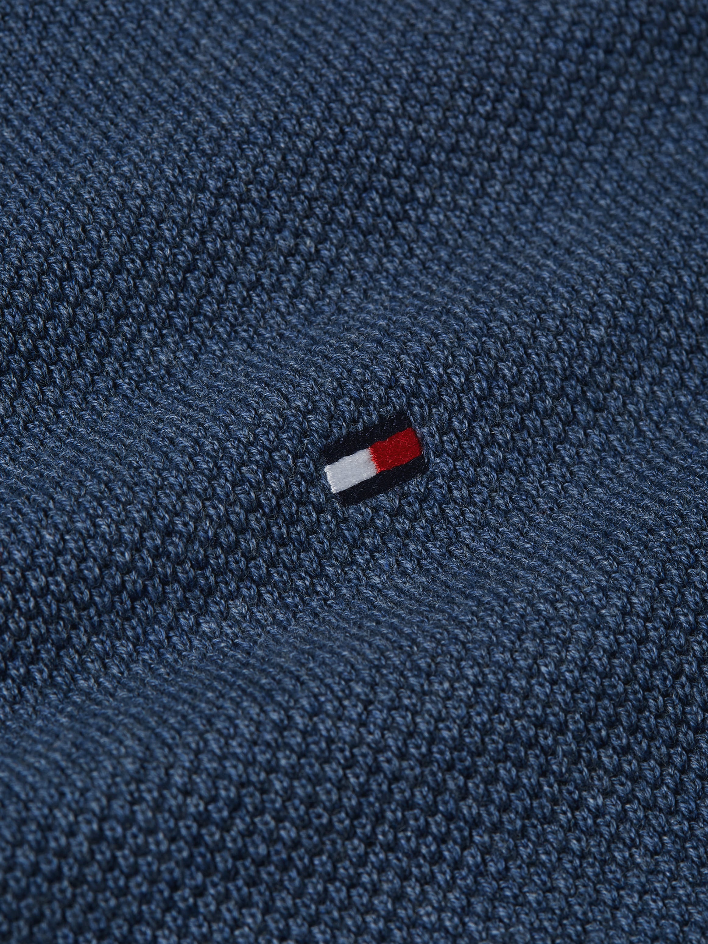 Tommy Hilfiger Rundhalspullover »ESSENTIAL STRUCTURE CREW NECK«, mit feiner Struktur