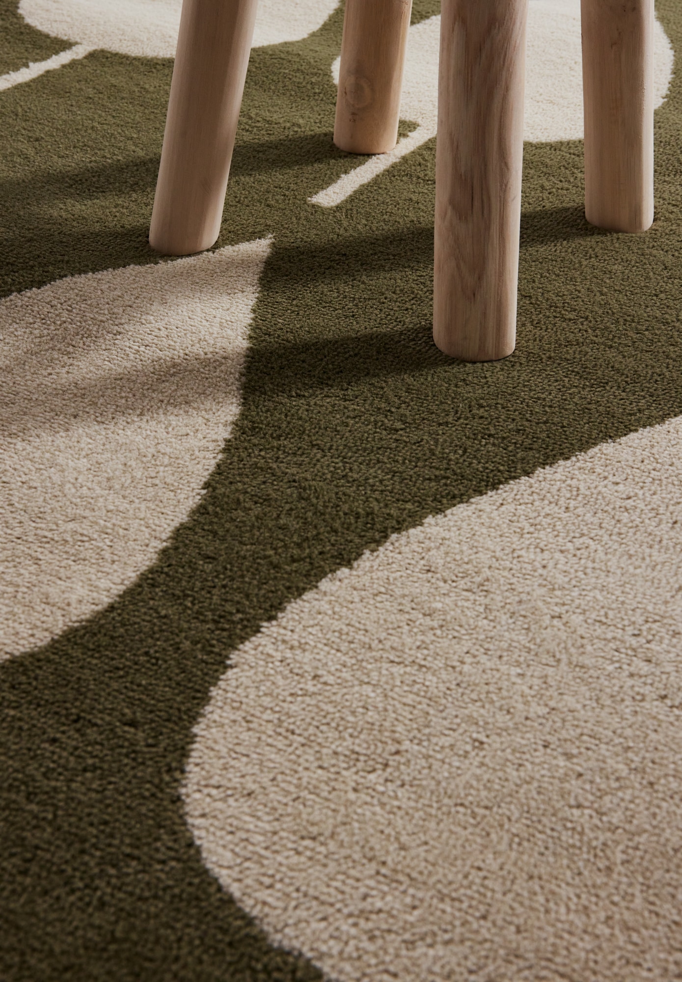 HANSE Home Kinderteppich »Lovely Leaves«, rechteckig, 8 mm Höhe, Spielteppich, fest, Kinderzimmer, Kurzflor, Spielunterlage