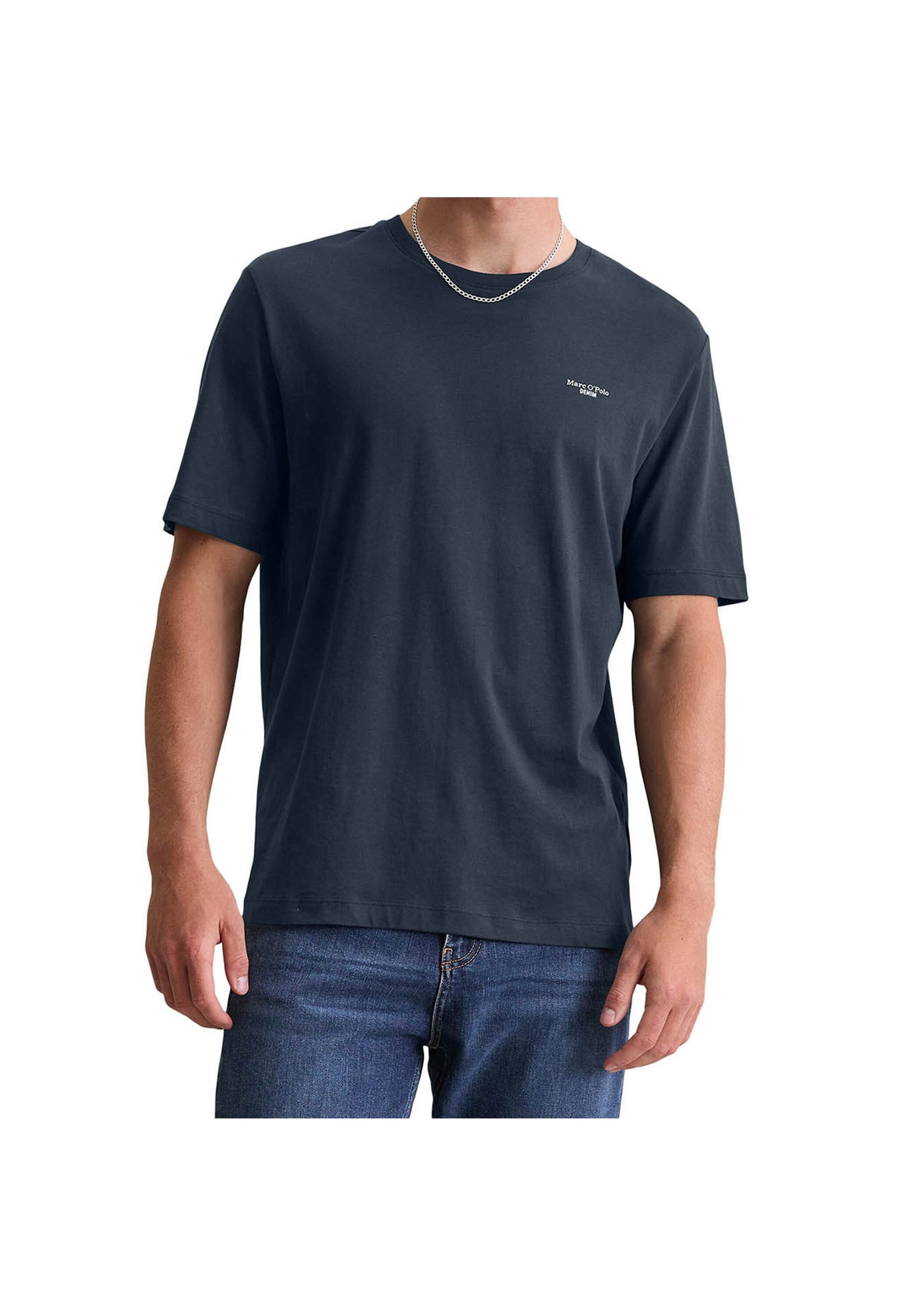 Marc O'Polo DENIM T-Shirt »T-Shirt T-Shirt, SSL, Logo Print, Reg F 2er Pack« 2