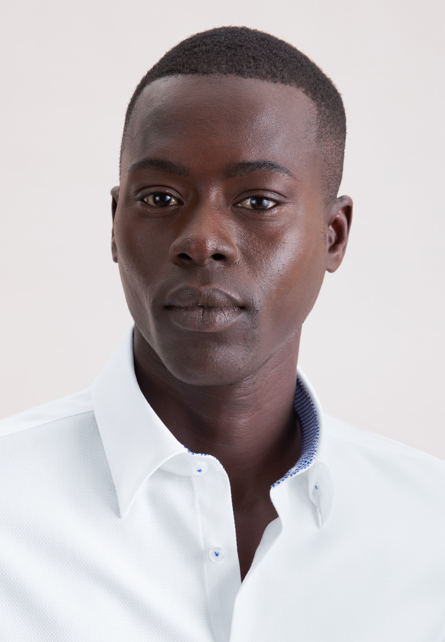 seidensticker Businesshemd »Schwarze Rose« X-Slim 1/1 Covered-Button-Down-Kragen Struktur