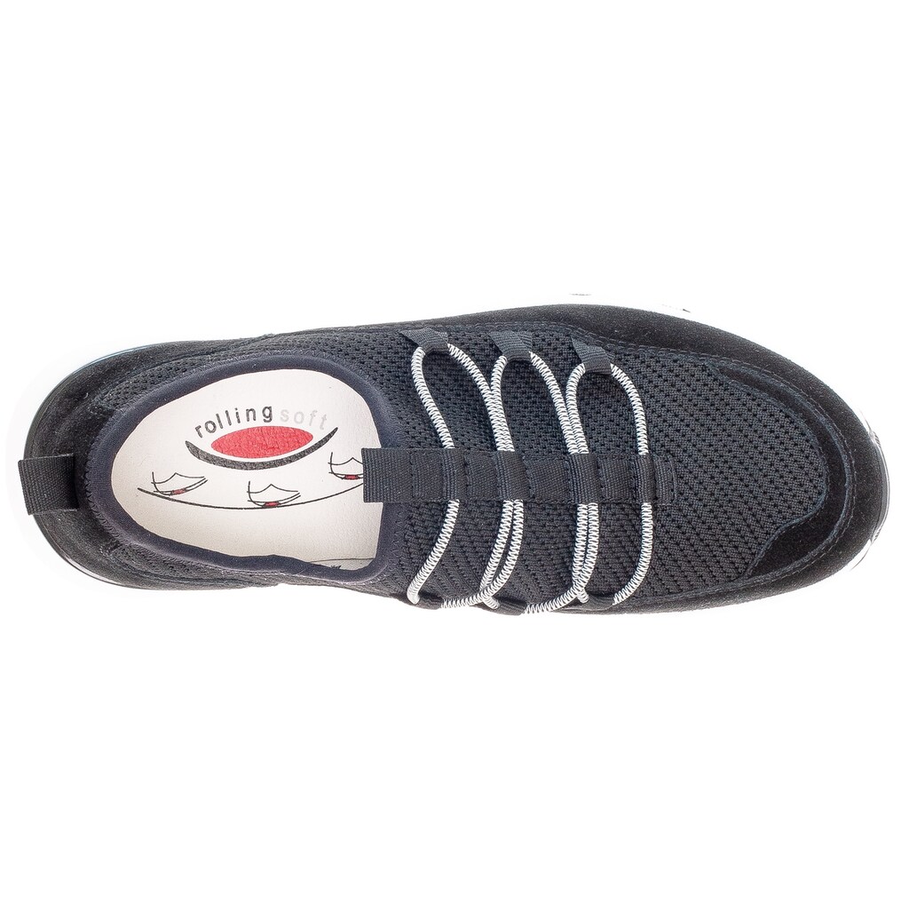 Gabor Rollingsoft Slip-On Sneaker, mit Gummizügen