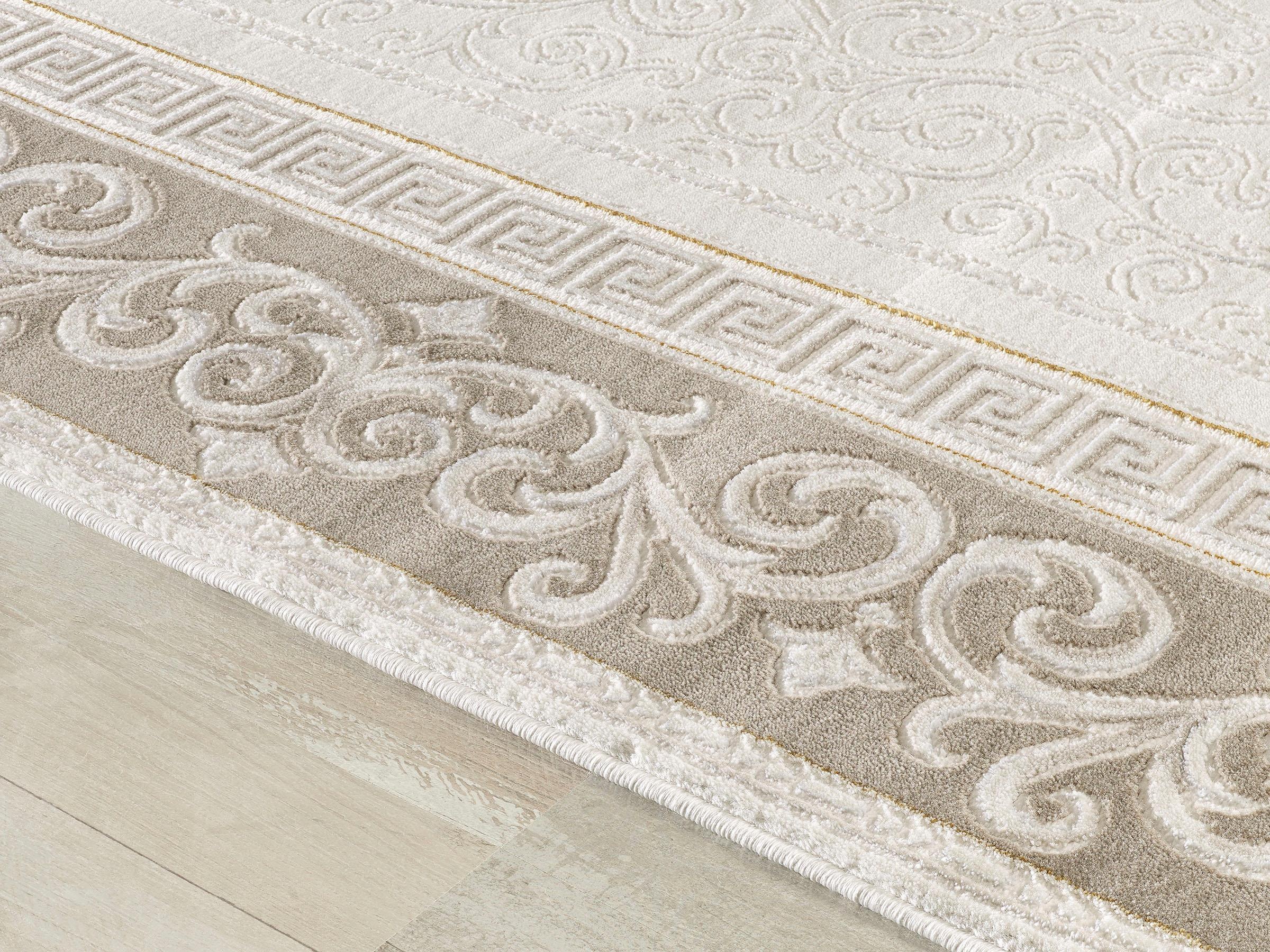 Sanat Teppich »Harmony 3206«, rechteckig, 12 mm Höhe, Wohnzimmer, Kurzflor, modern, Schlafzimmer