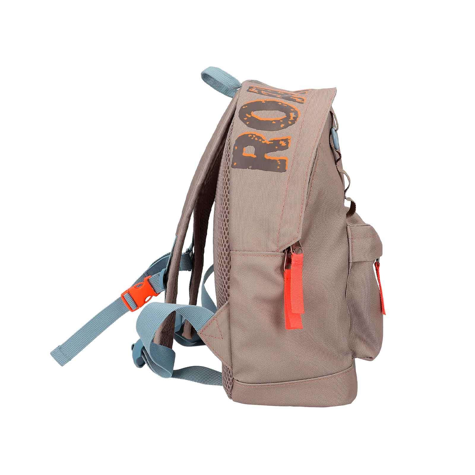 Depesche Rucksack »Rucksack Dino World 31 x 25 cm khaki«