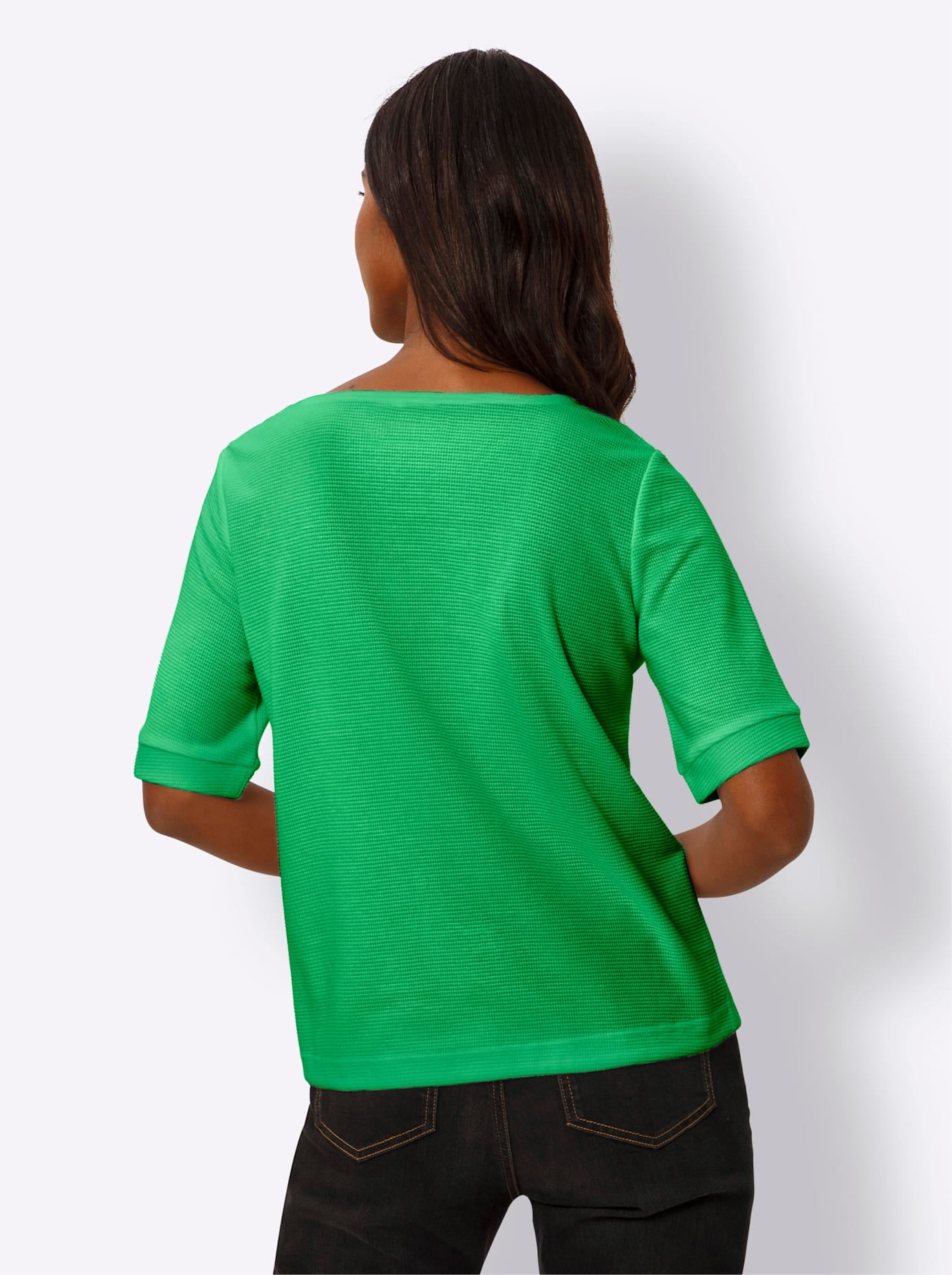 heine Rundhalsshirt »Shirt«, (1 tlg.)