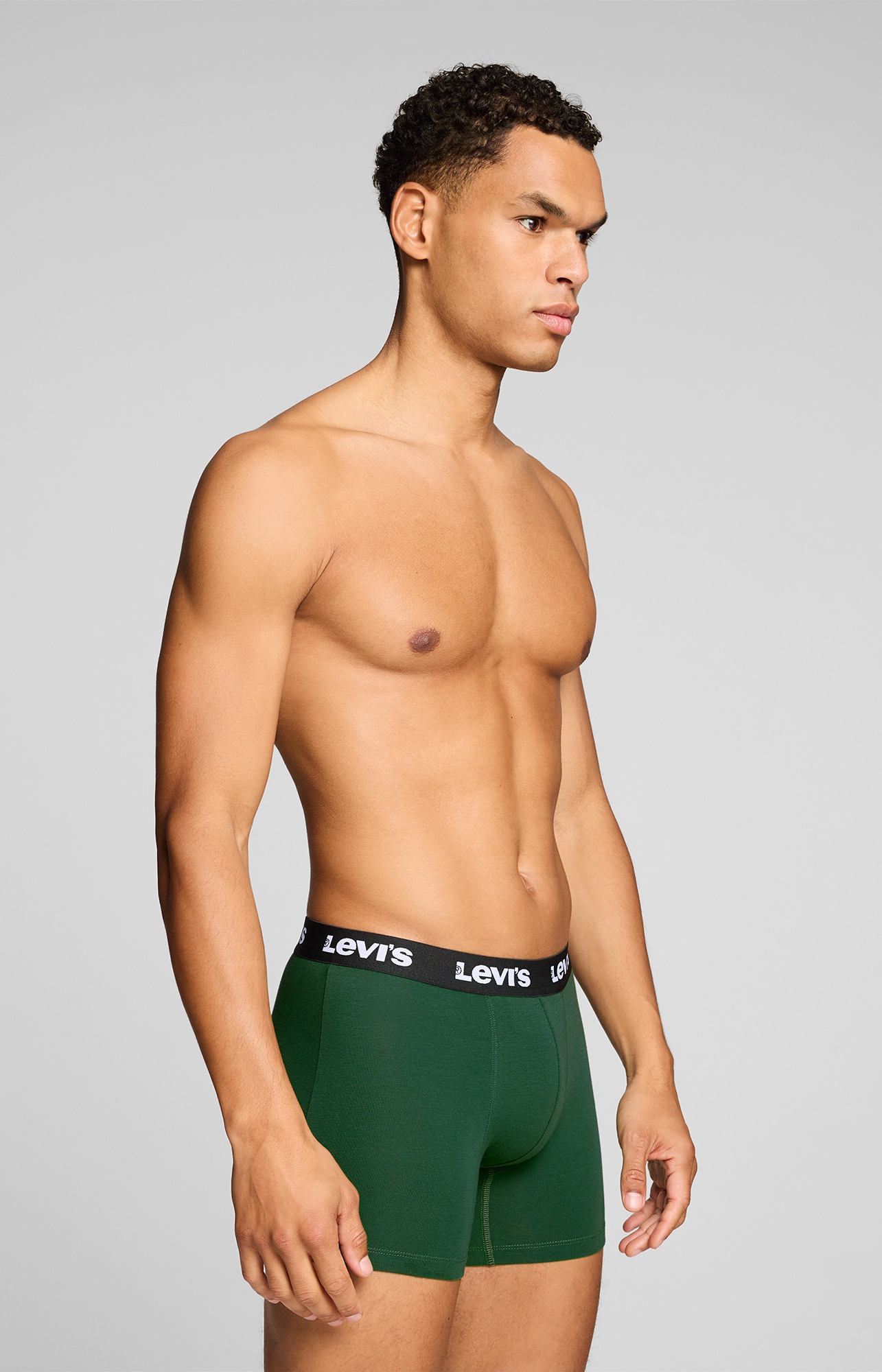 Levi's® Boxershorts »LEVIS MEN REPEAT LOGO BOXER BRIEF« 2er Pack,  ohne Eingriff, Logobund, elastisch