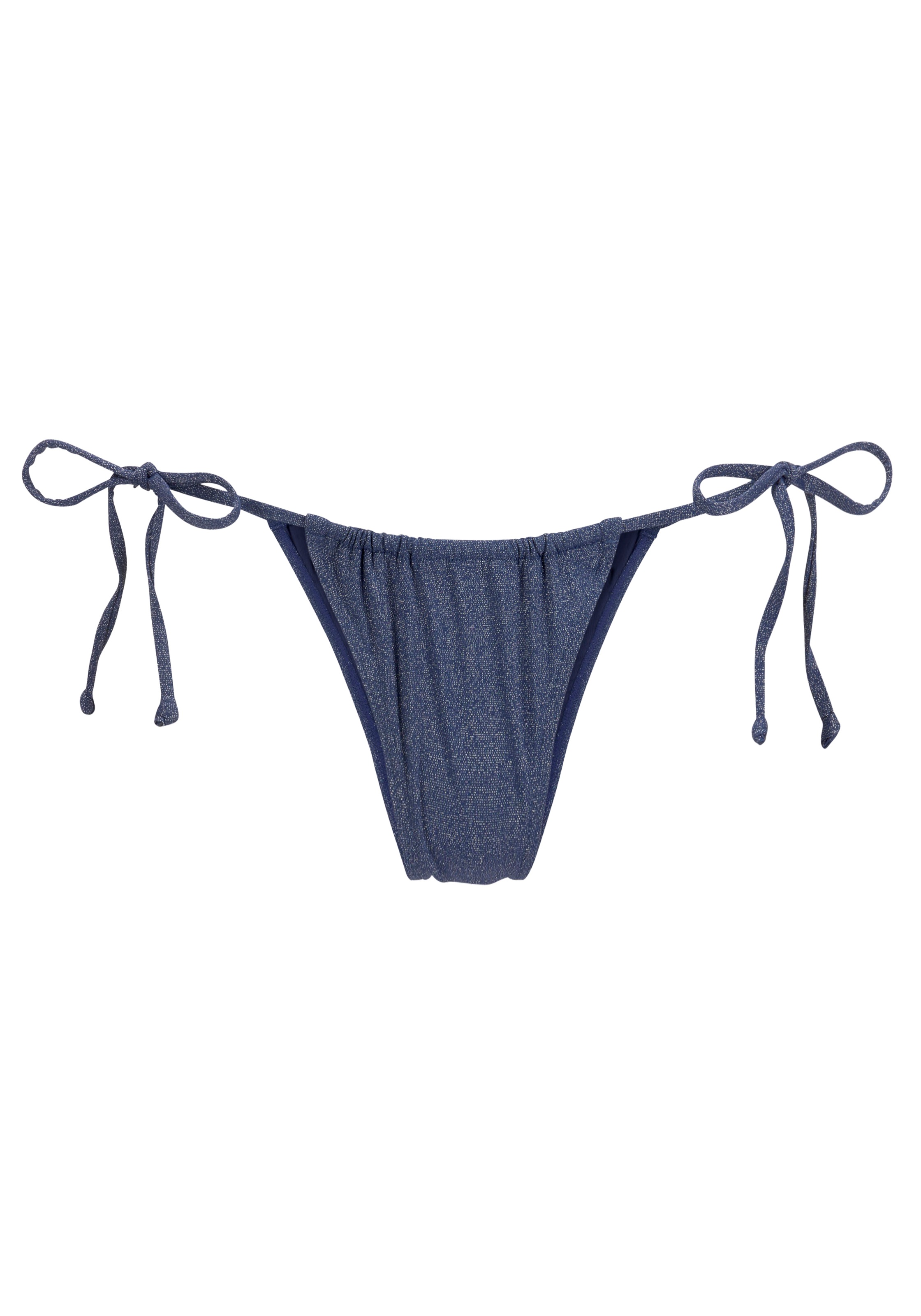 LASCANA Bikini-Hose »Glitter«, in knapper Form, regulierbar