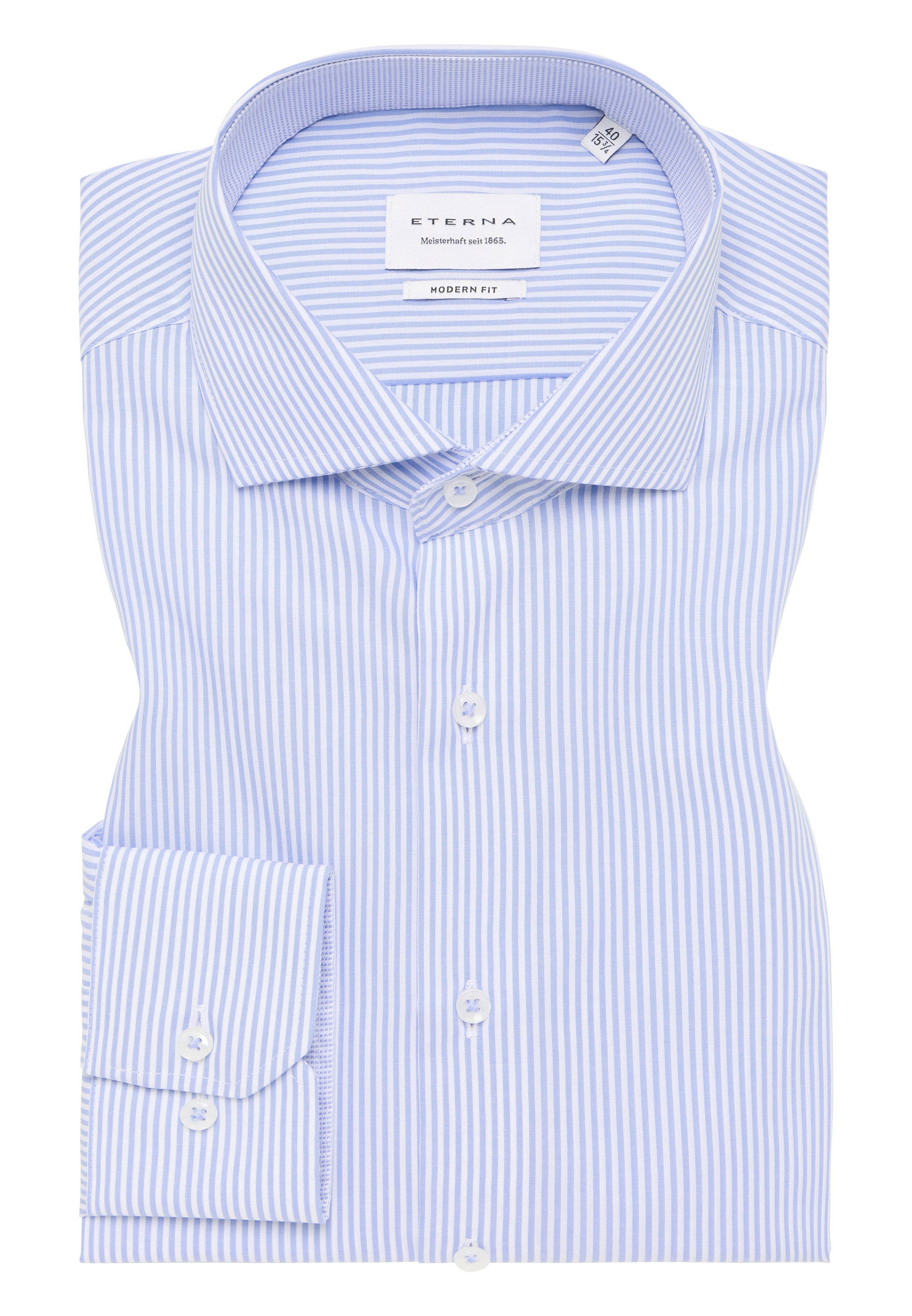 Eterna Langarmhemd »MODERN FIT«, NON IRON (bügelfrei)