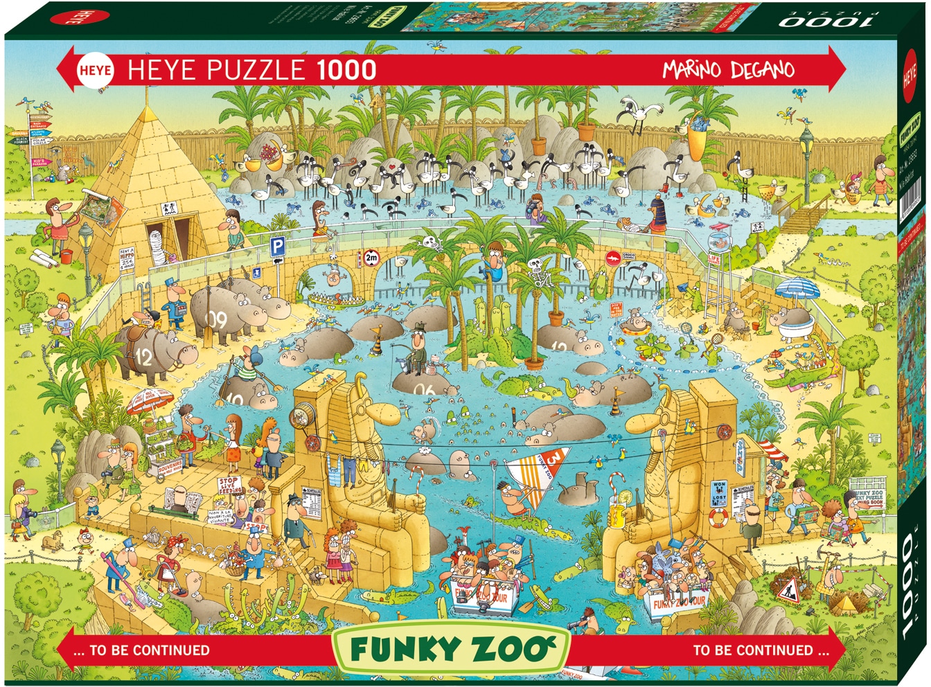 Puzzle »Nile Habitat«, Made in Germany