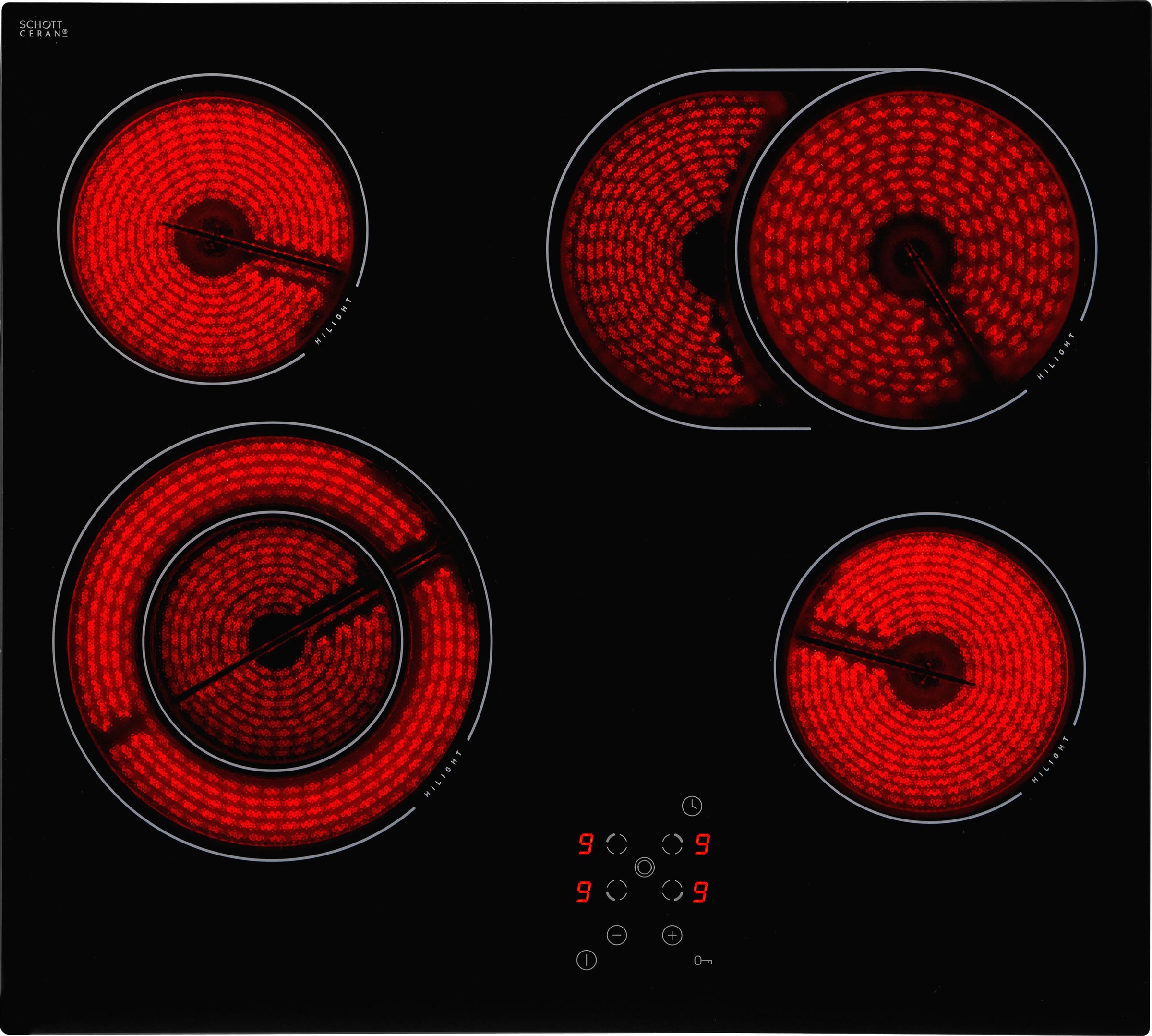 Elektro-Kochfeld von SCHOTT CERAN®