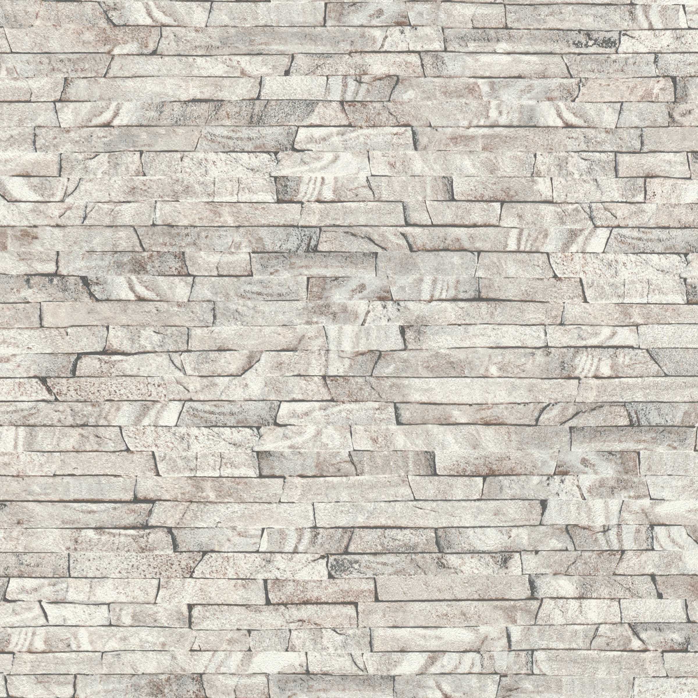 Rasch Papiertapete »Graue Tapete mit Steinoptik 278903«, 3D-Optik, Naturstein